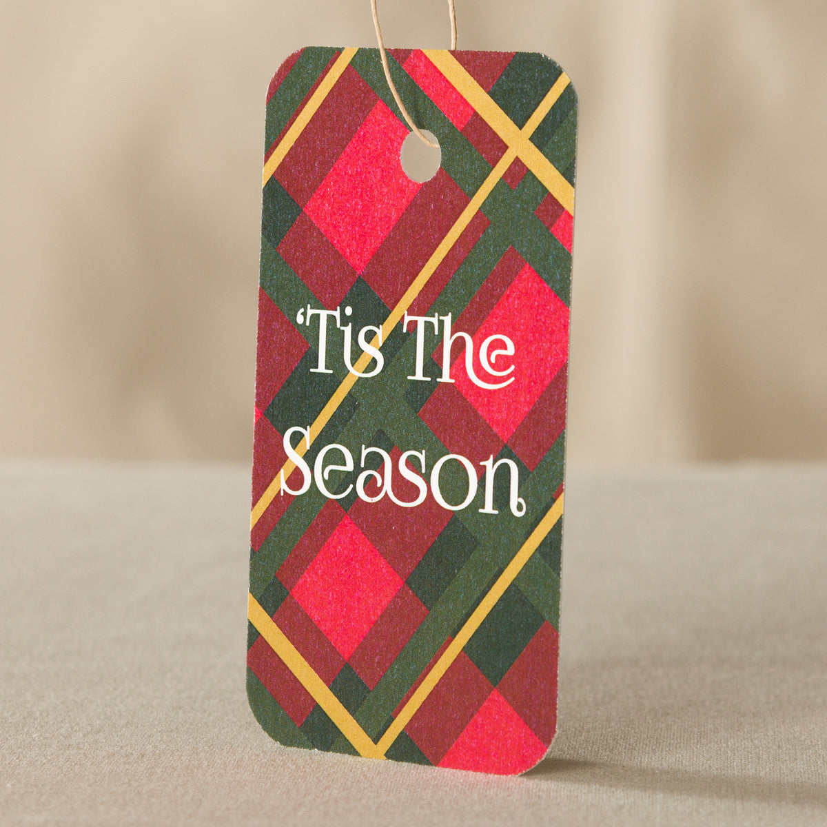 Highland Holiday Gift Tag - 10 Pack