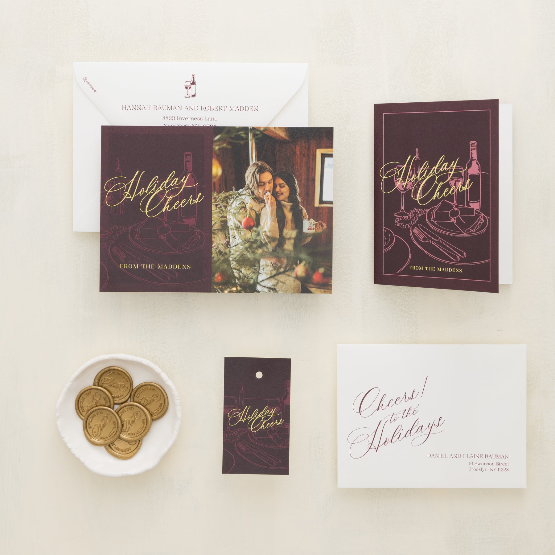 By Candlelight Holiday Card