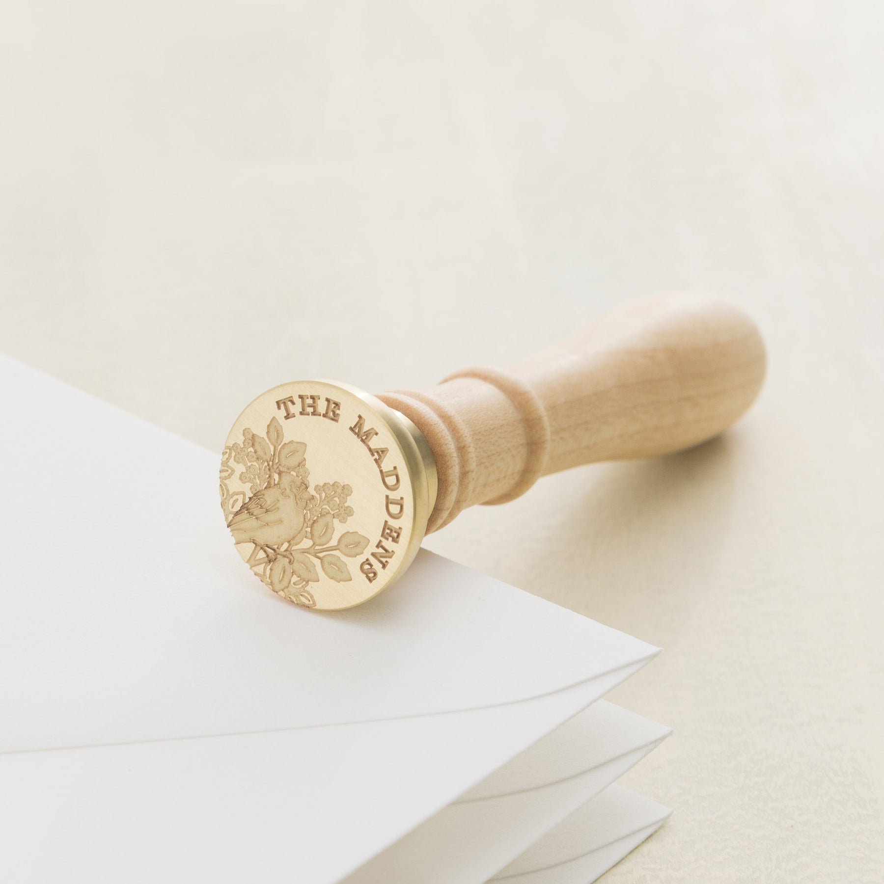 Cardinal Cheer Personalized Wax Stamp