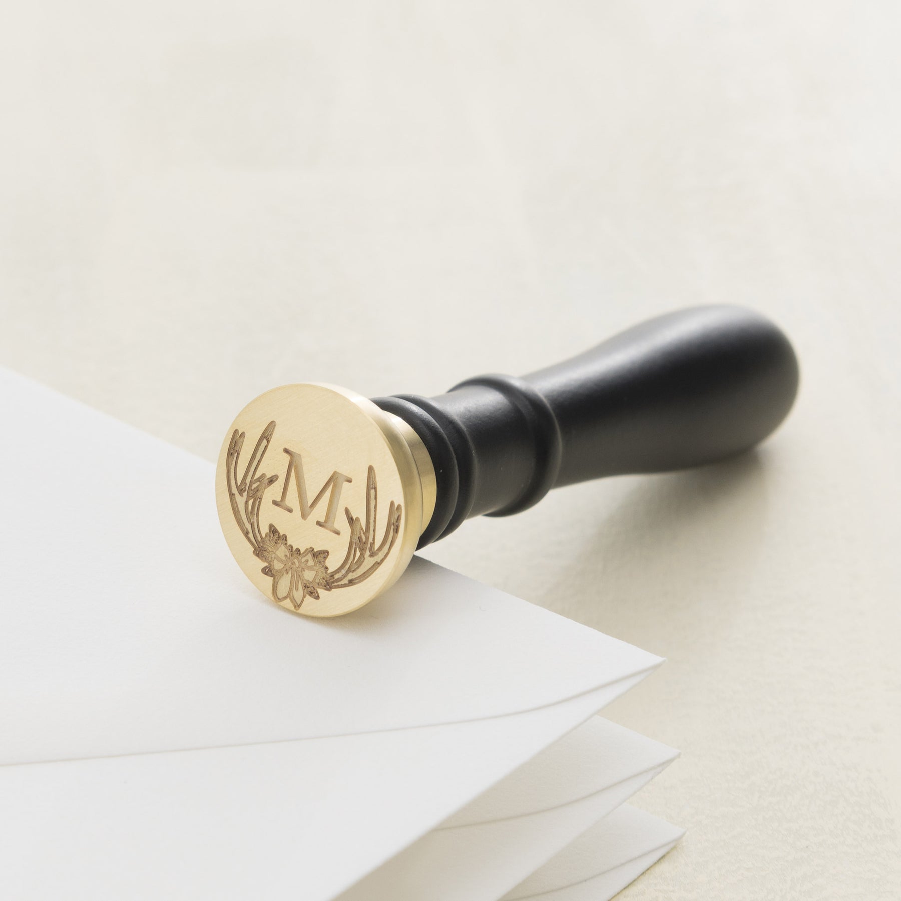 Winter Hideaway Monogram Wax Stamp