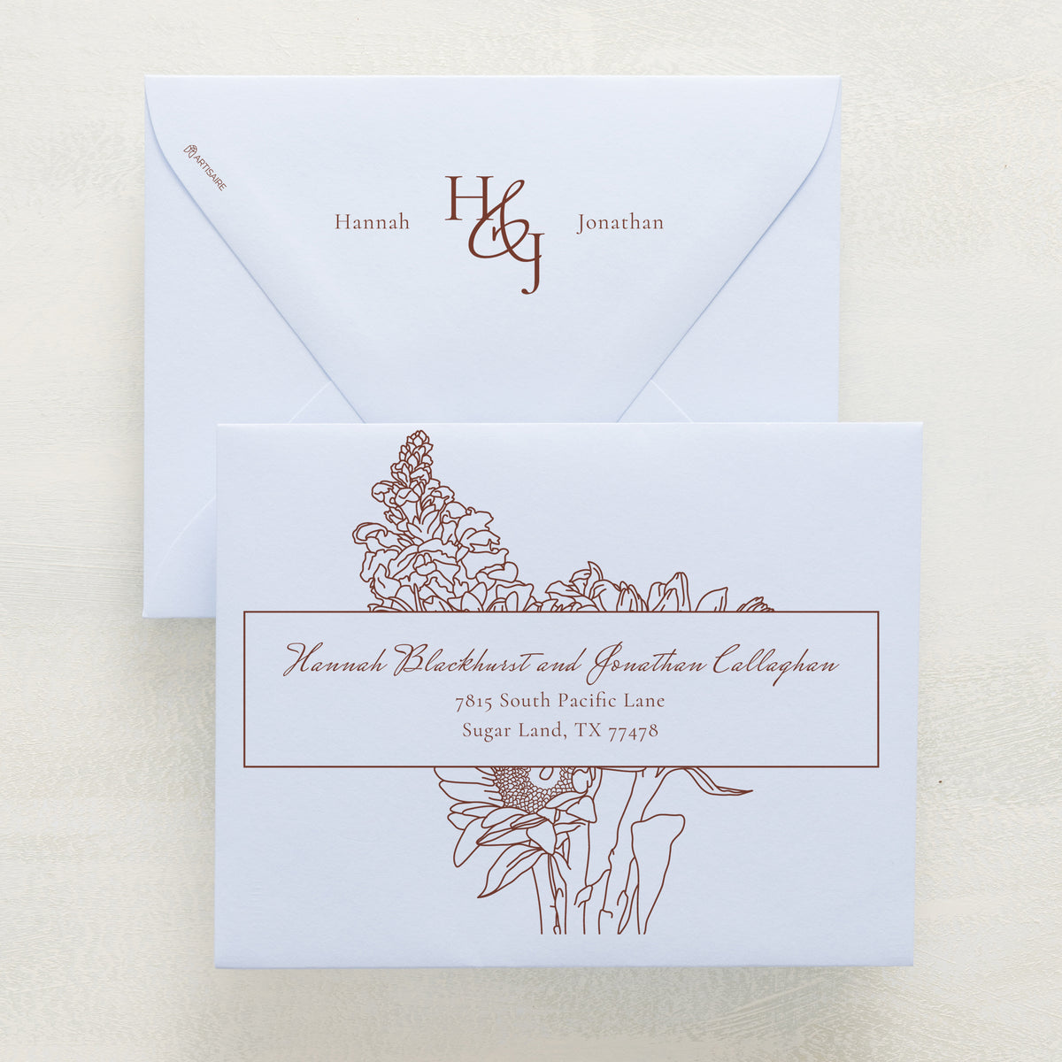 Midsummer Reply Envelopes