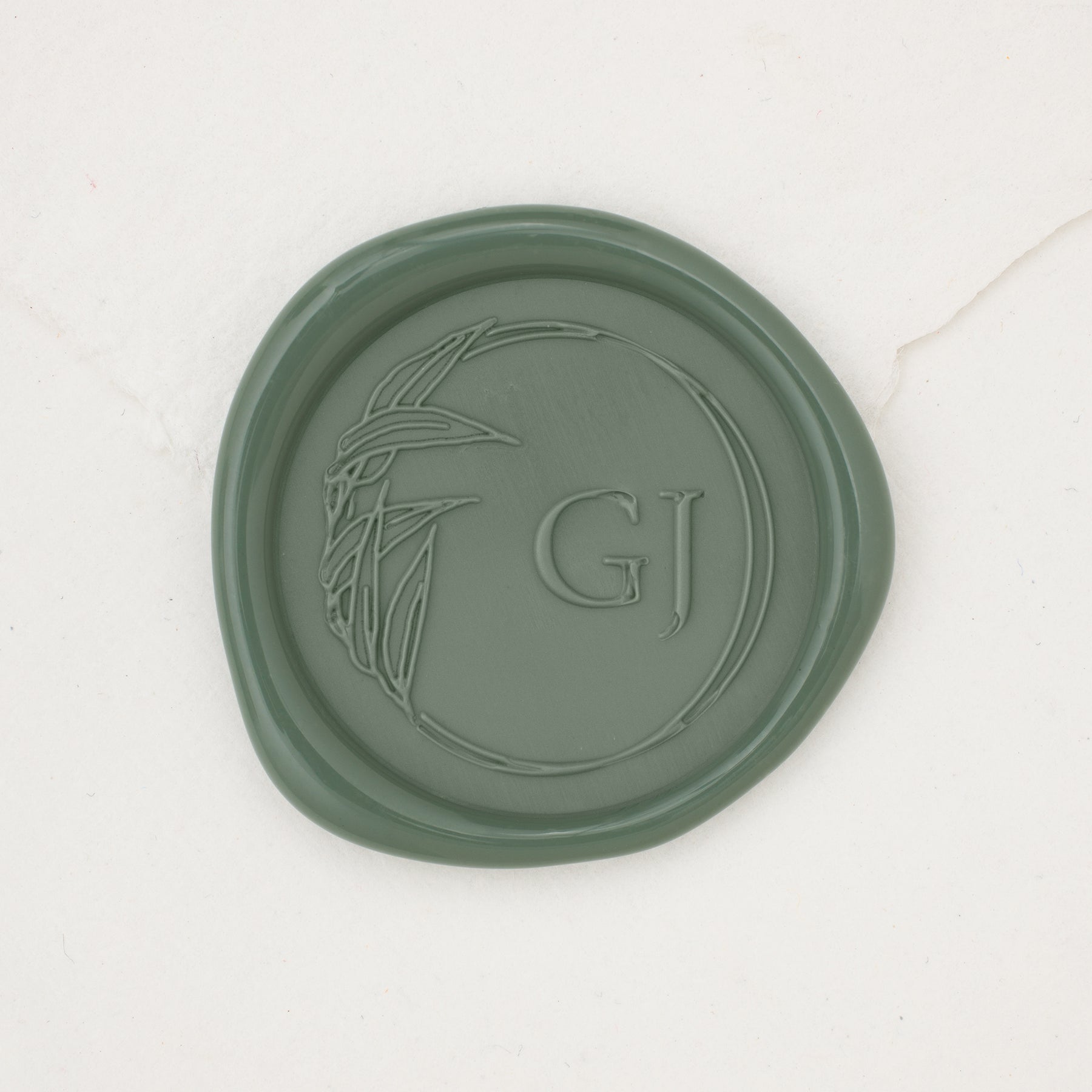 Full Bloom Monogram Wax Seals