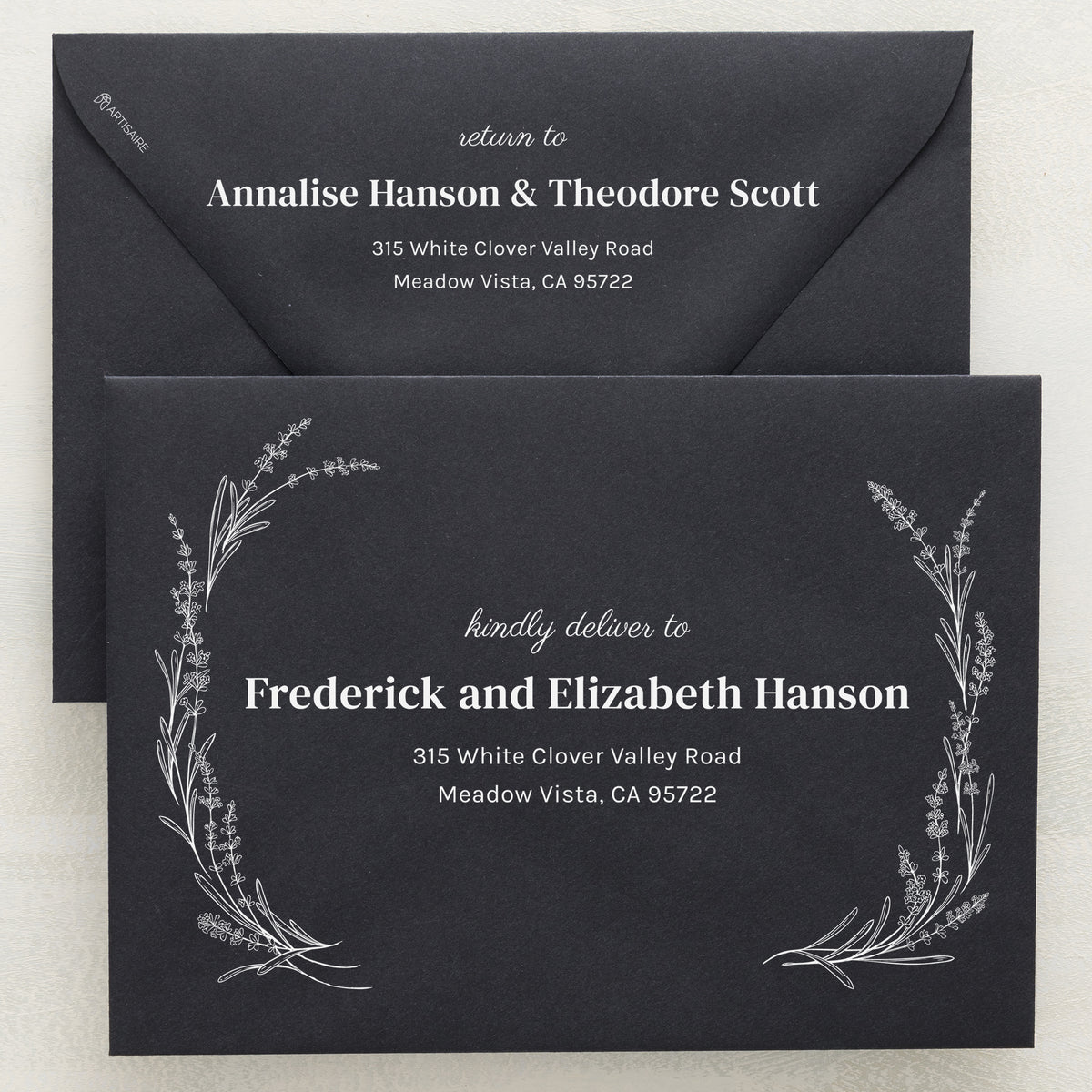Boundless Addressed Envelopes
