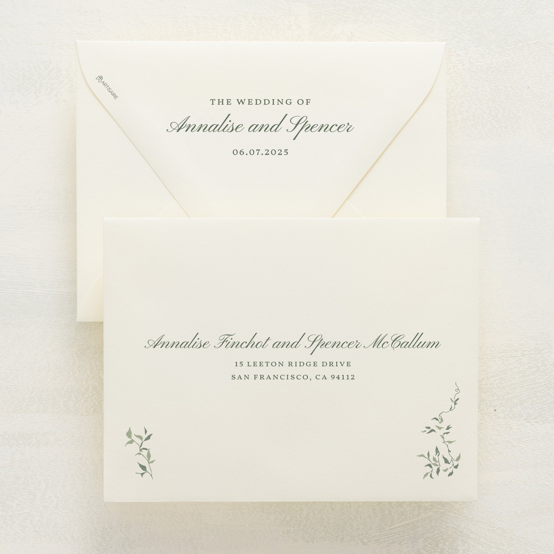 Enchantment Reply Envelopes