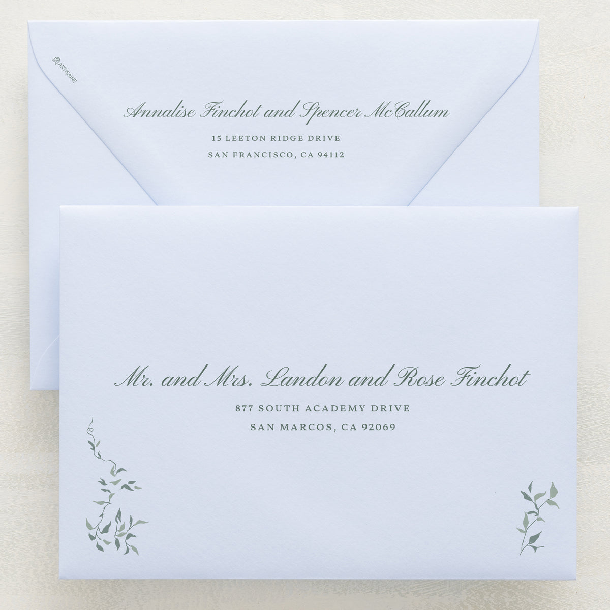 Enchantment Addressed Envelopes