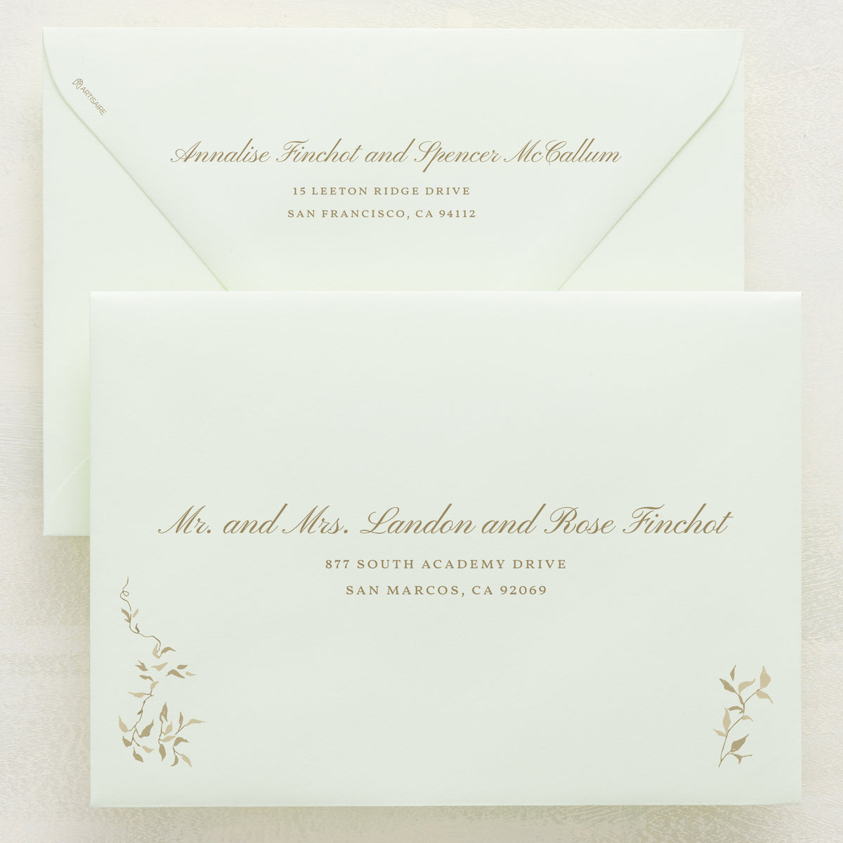 Enchantment Addressed Envelopes