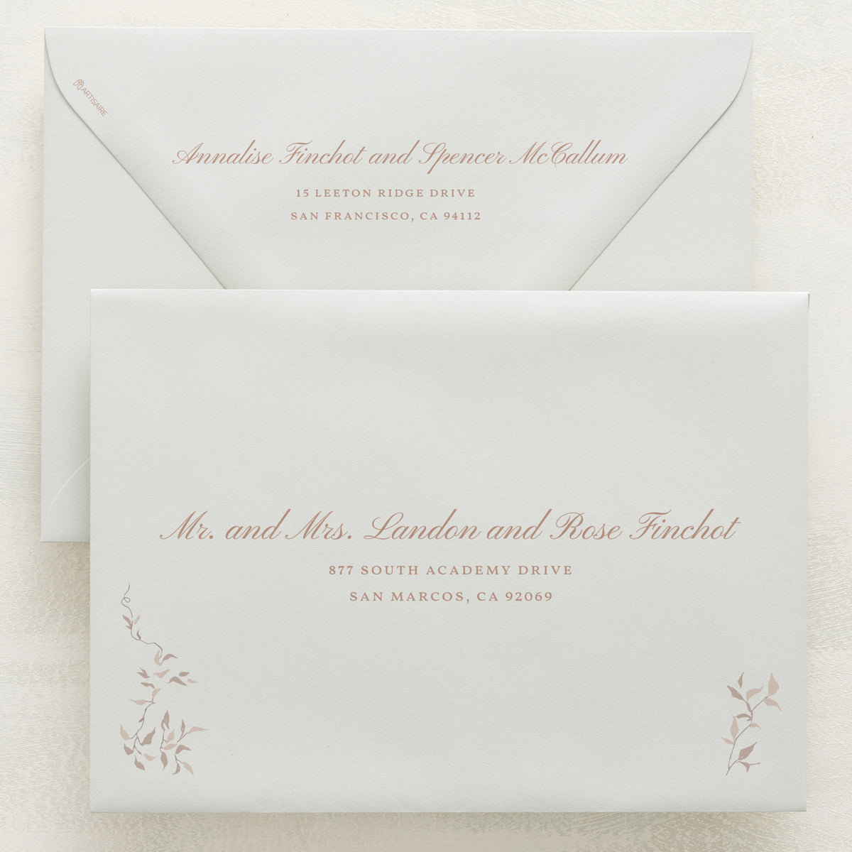 Enchantment Addressed Envelopes