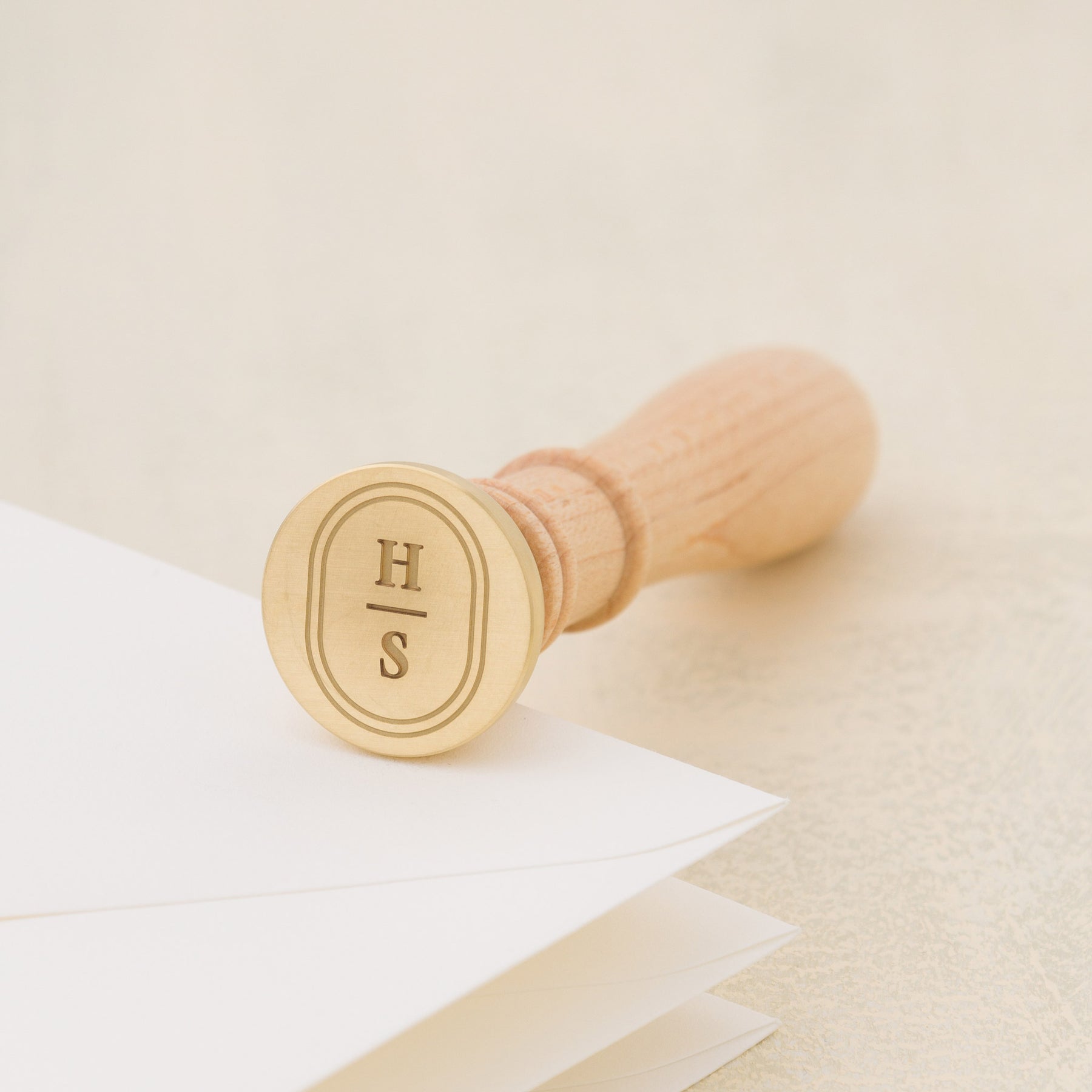 Manhattan Monogram Wax Stamp