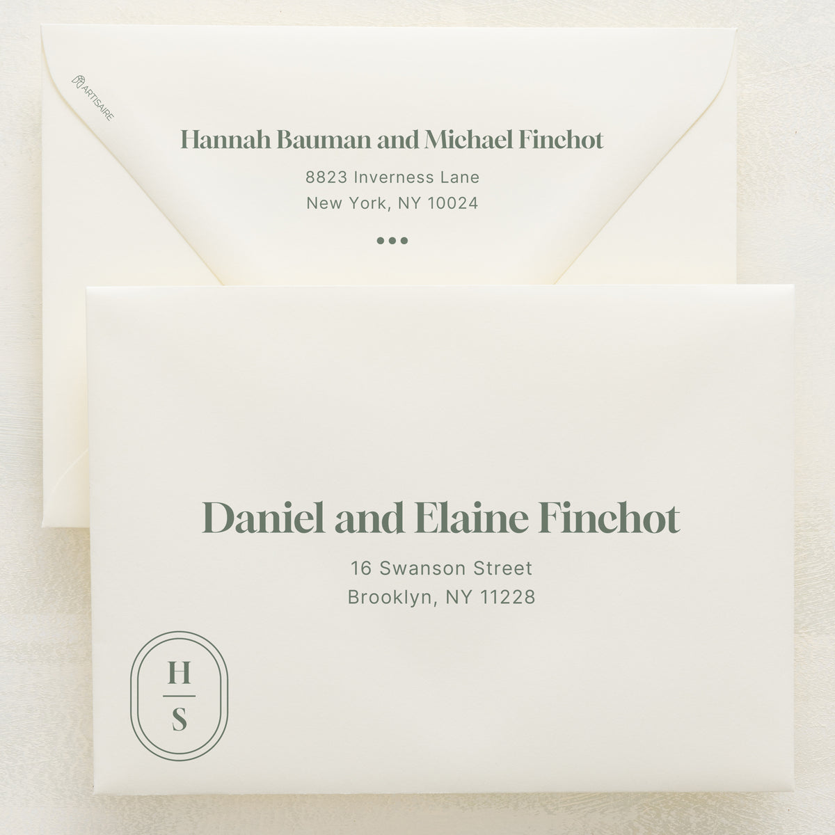 Manhattan Addressed Envelopes