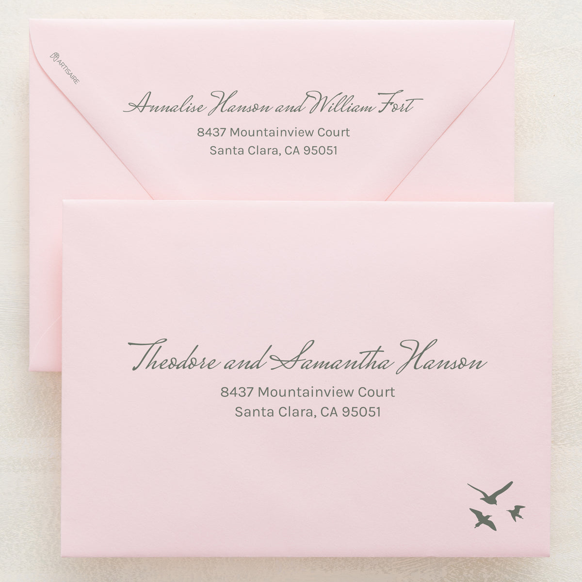 Whisked Away Addressed Envelopes