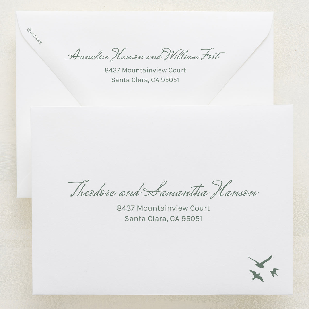 Whisked Away Addressed Envelopes
