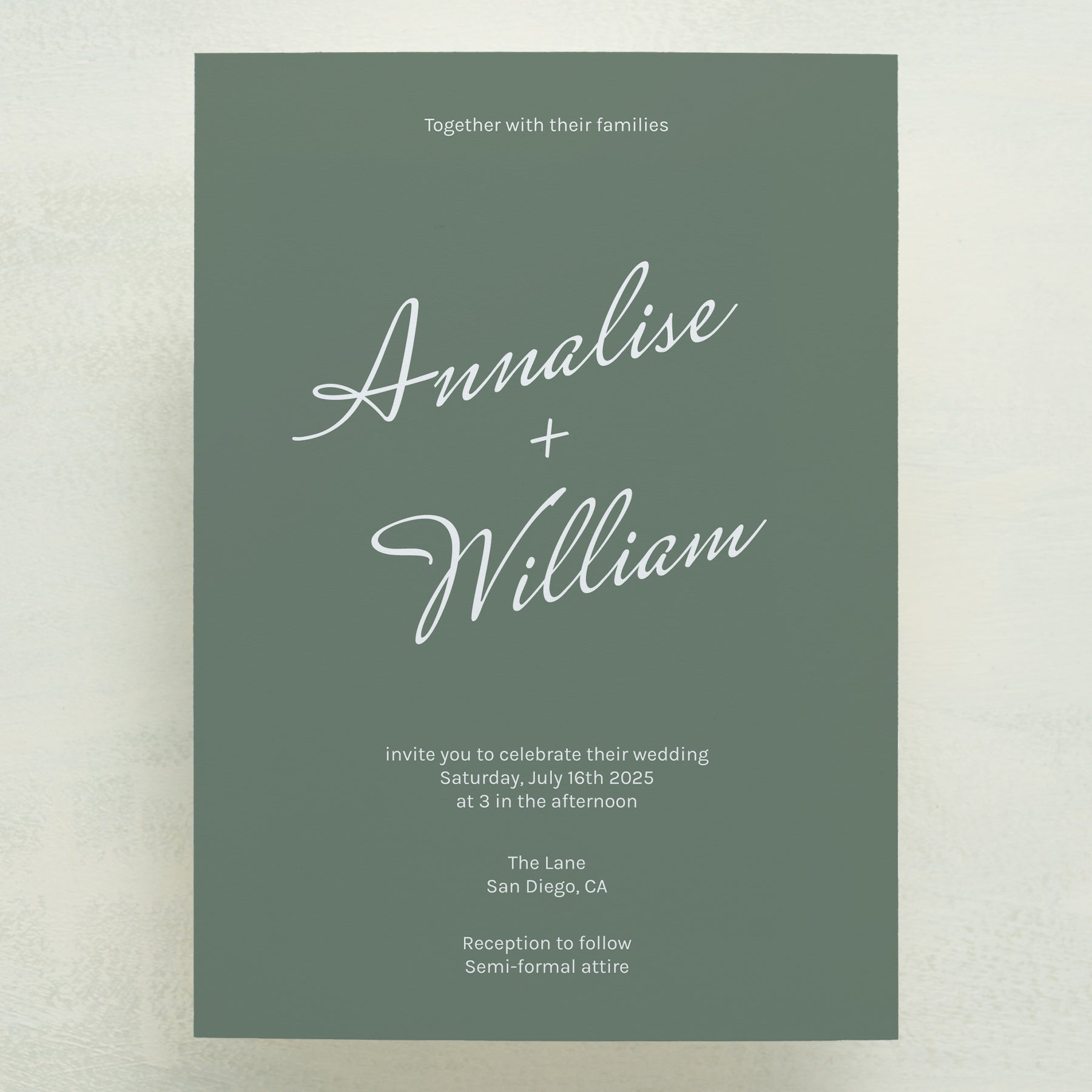 Whisked Away Wedding Invitations