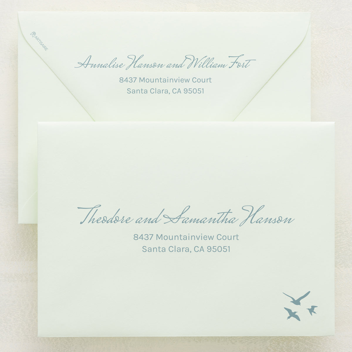 Whisked Away Addressed Envelopes
