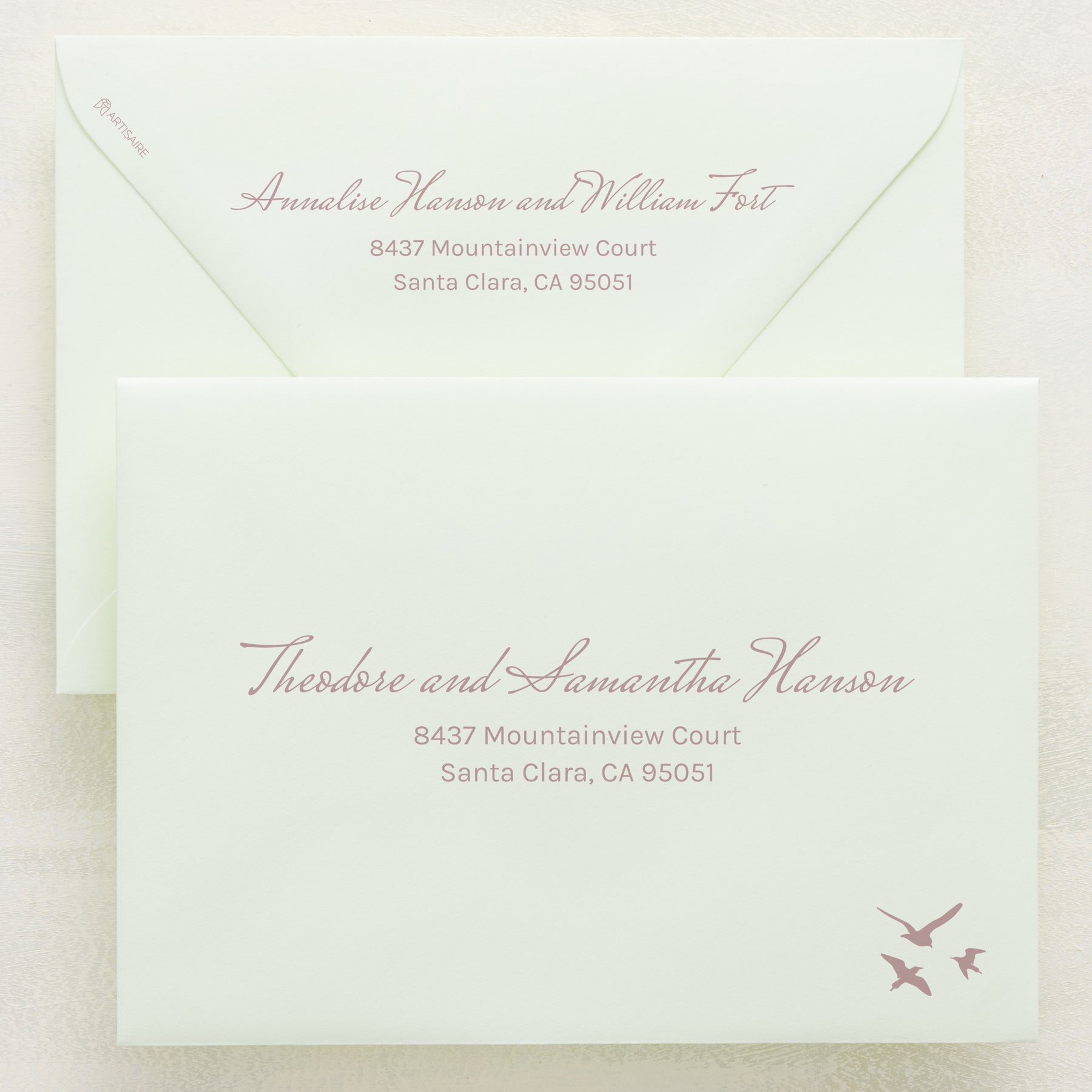 Whisked Away Addressed Envelopes