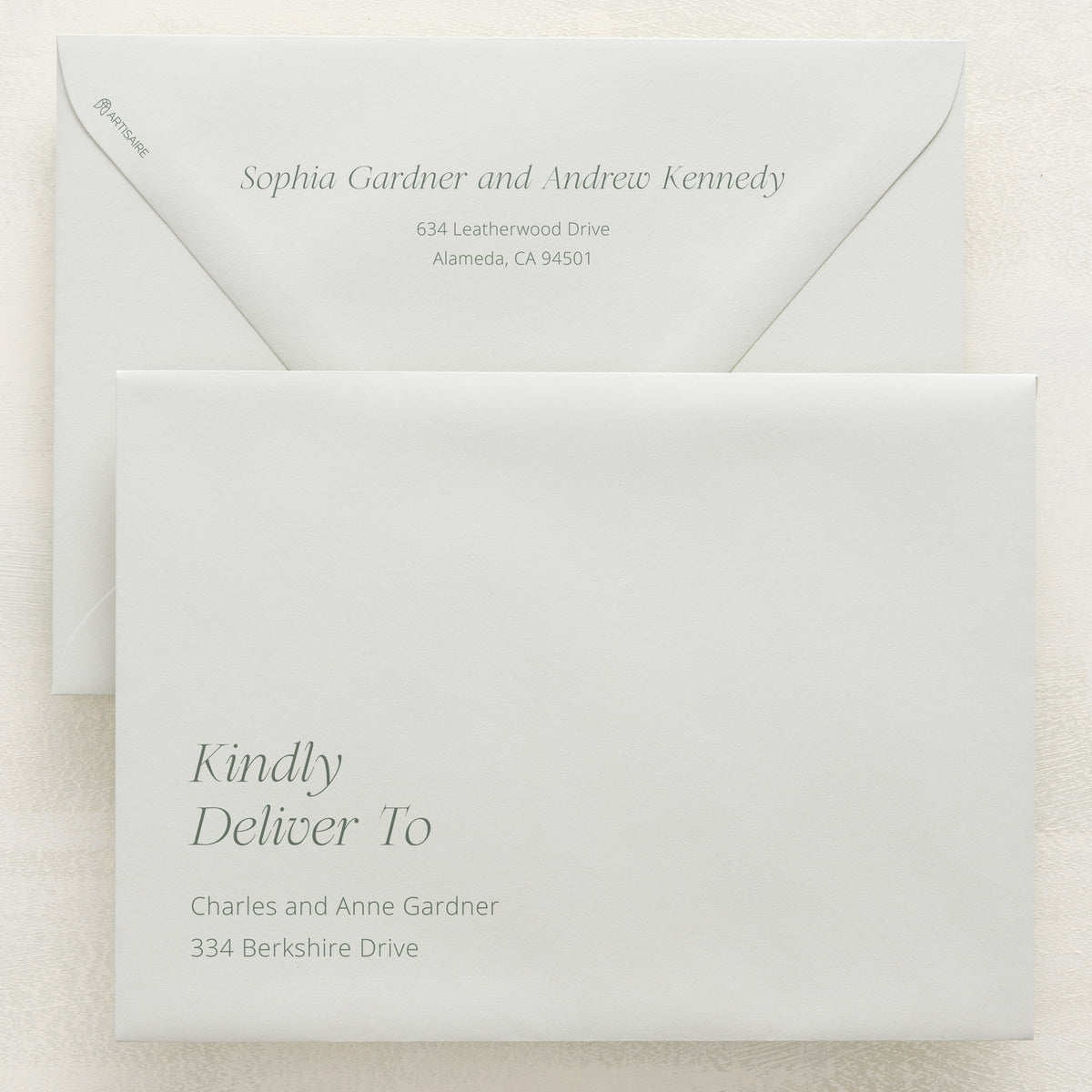 Serendipity Addressed Envelopes