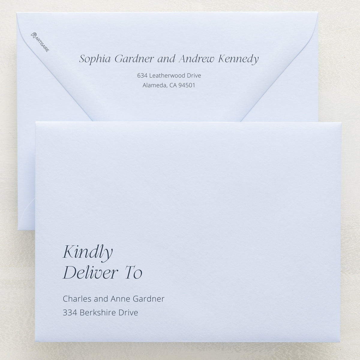 Serendipity Addressed Envelopes