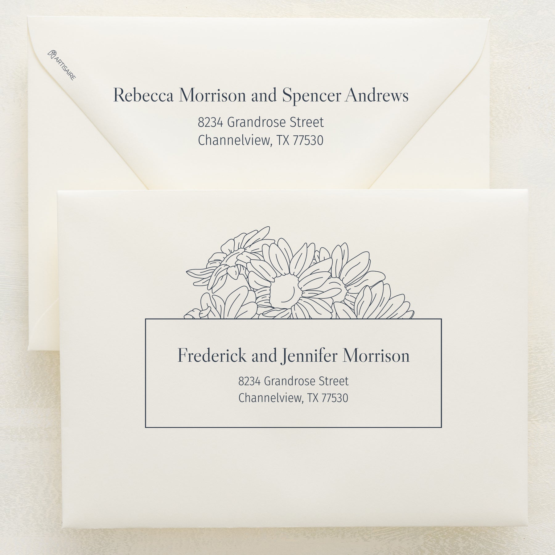 Coming Home Addressed Envelopes