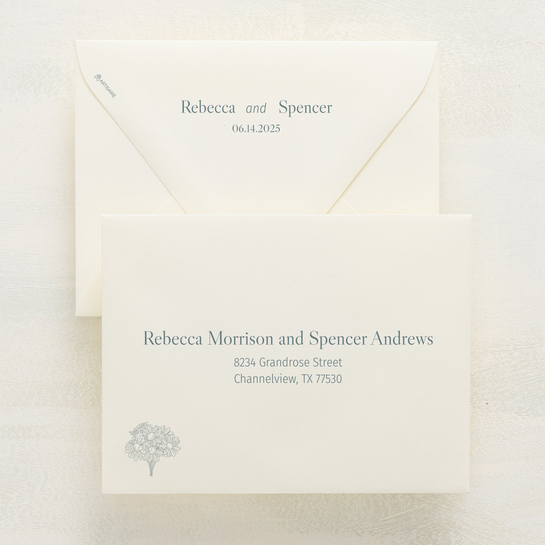 Coming Home Reply Envelopes