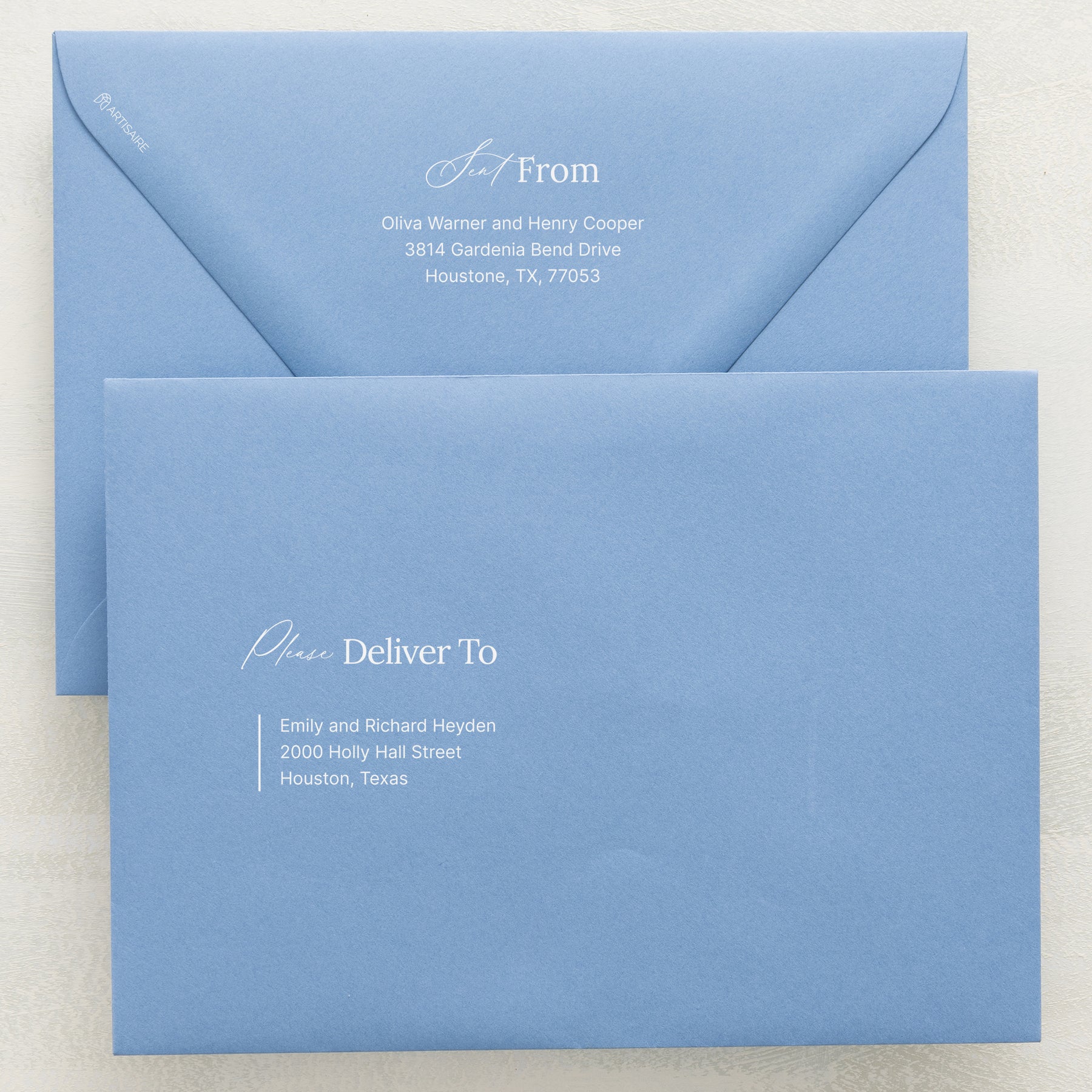 Intention Addressed Envelopes