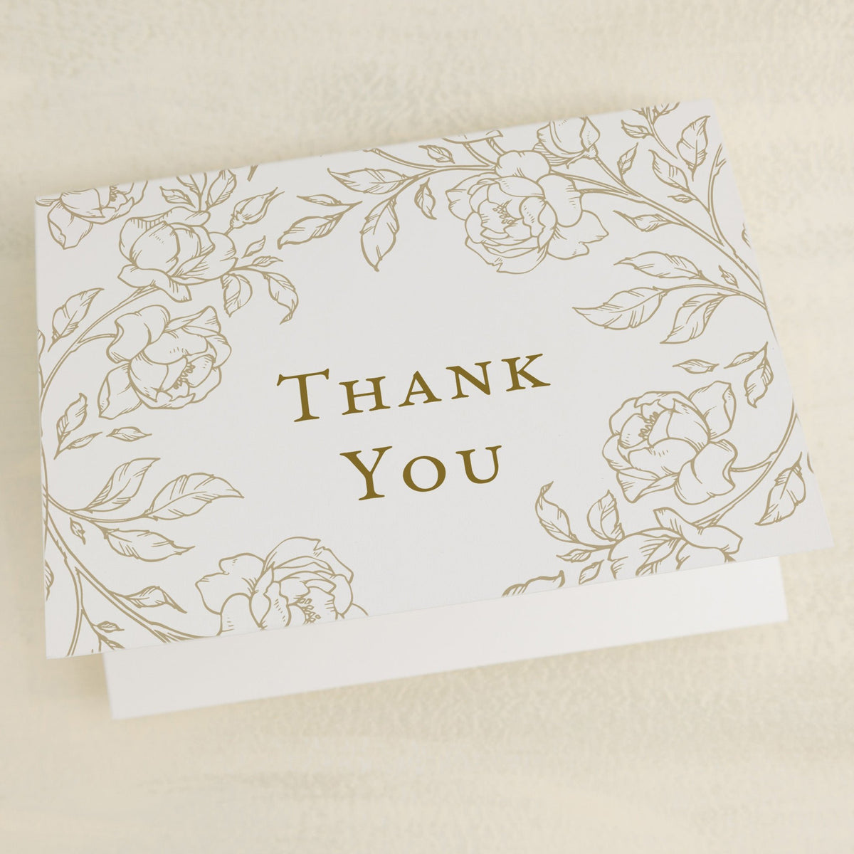 Climbing Roses Thank You Card