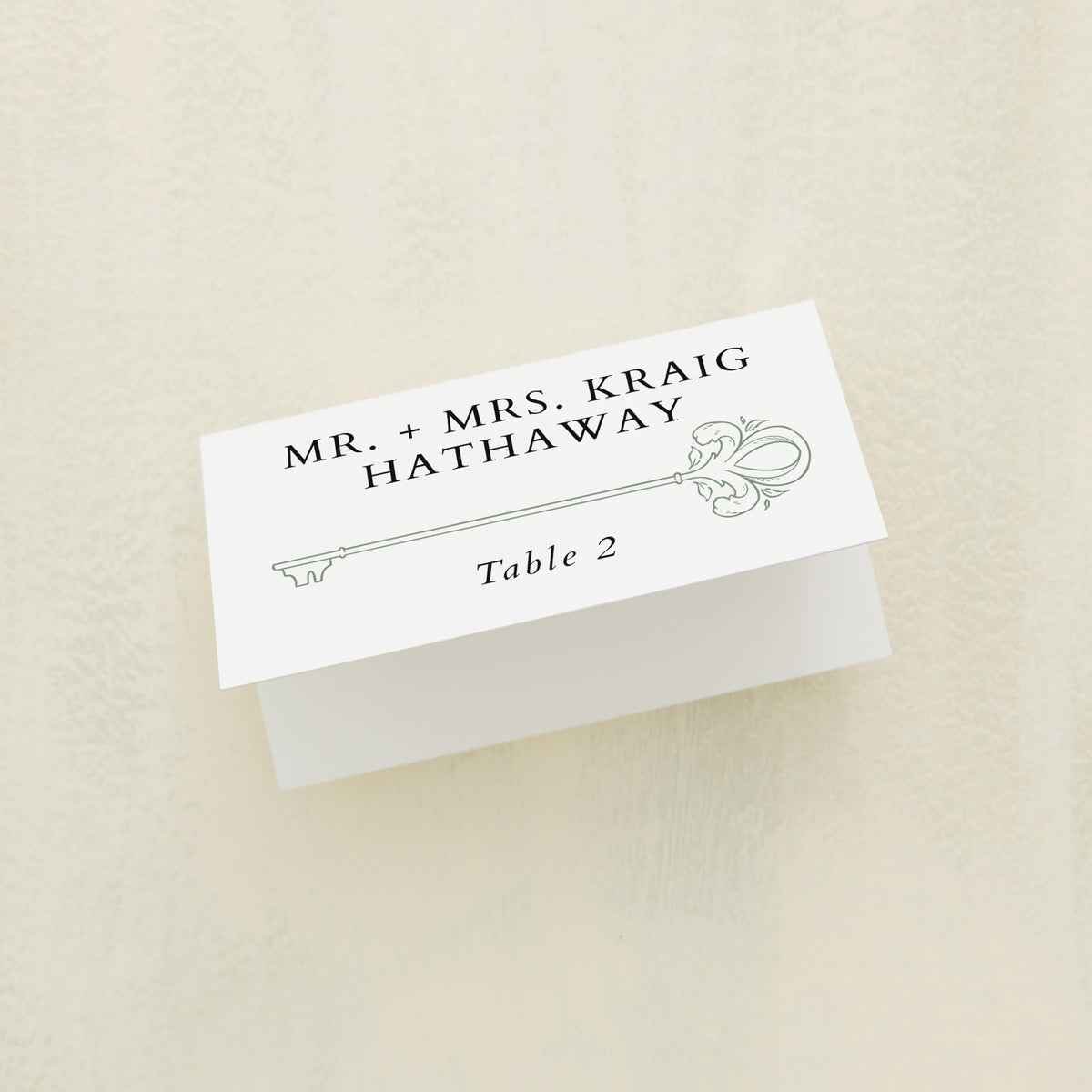 Garden Gate Place Card
