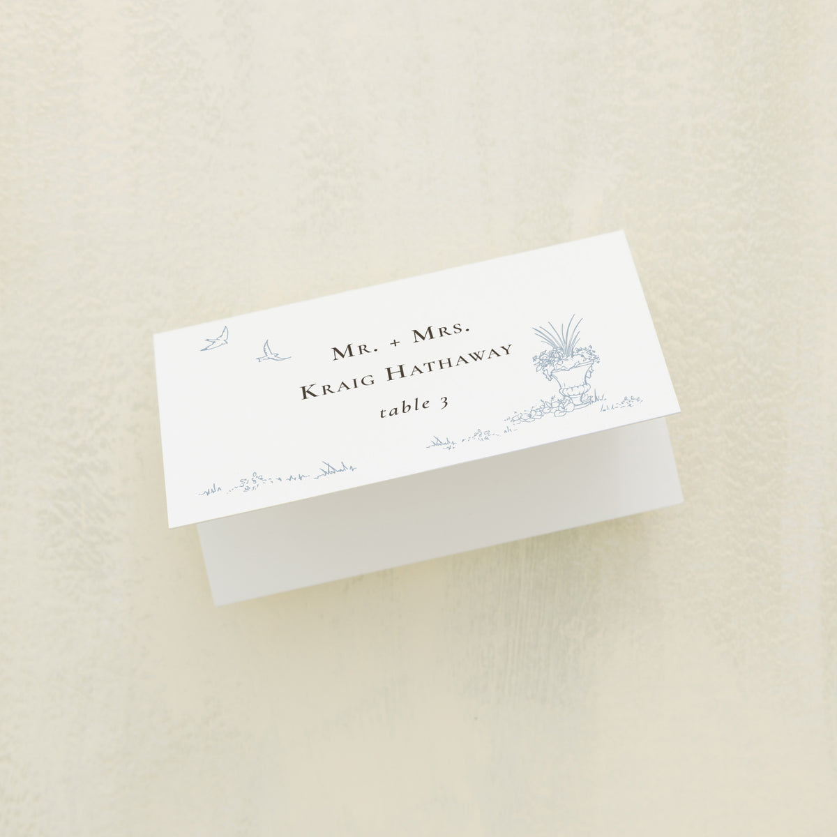 Swan Lake Place Card