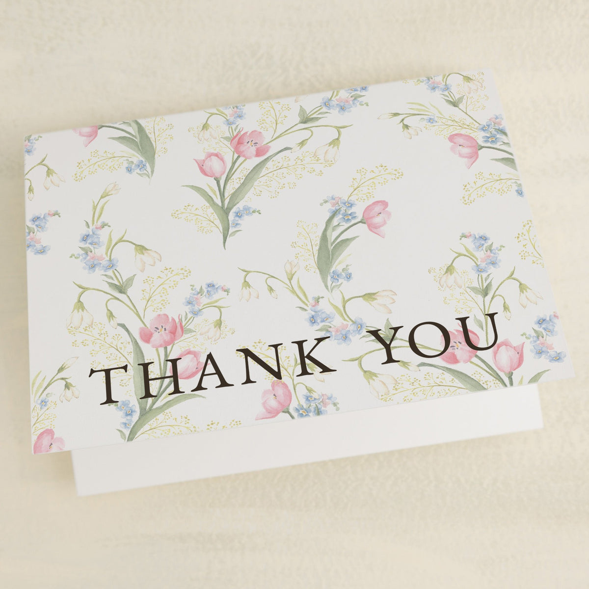Tete A Tete Thank You Card