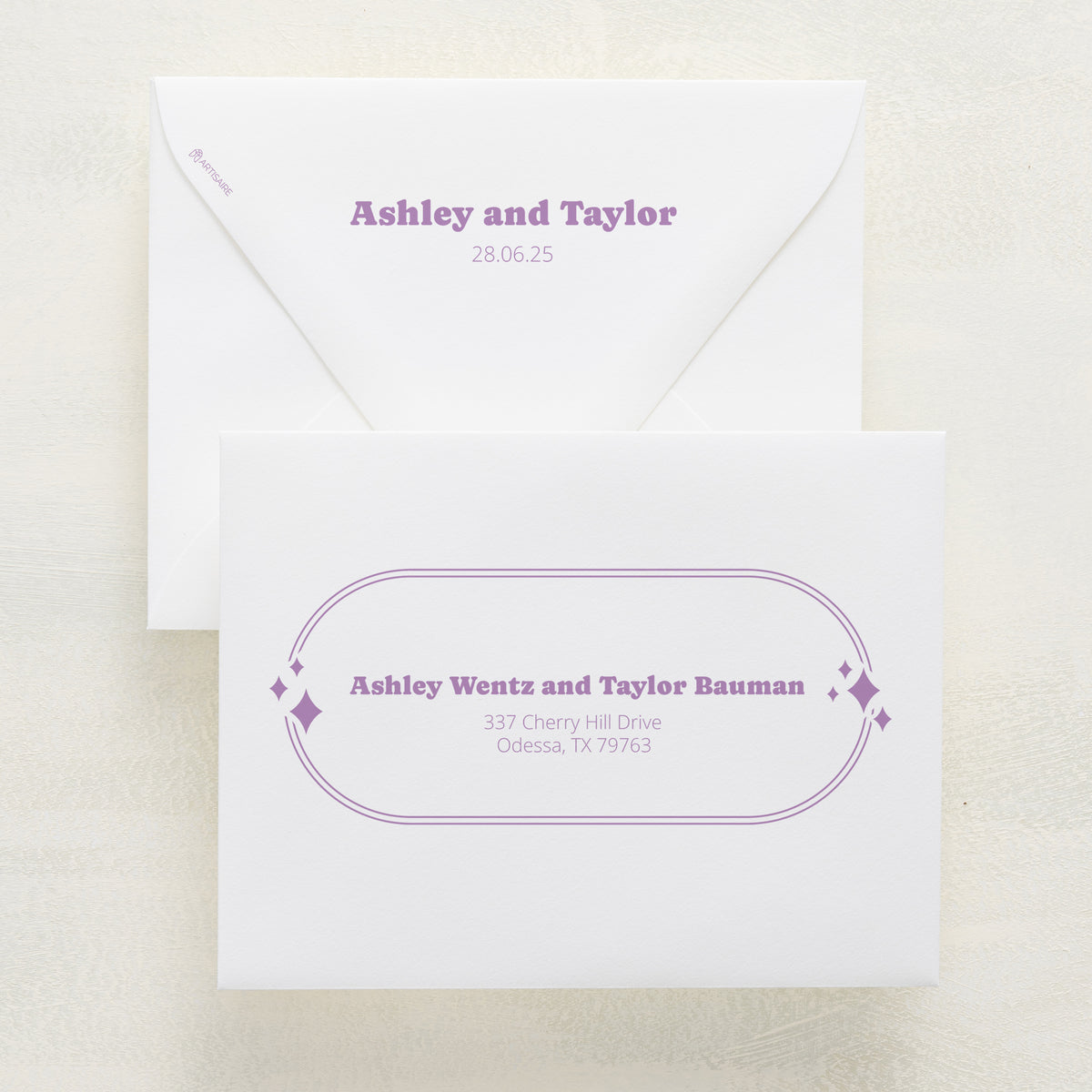 Wedlibs Reply Envelopes