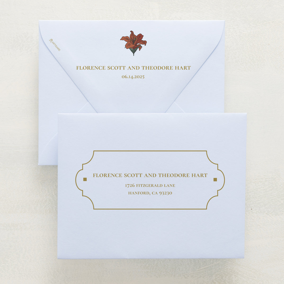 Lily Nouveau Reply Envelopes