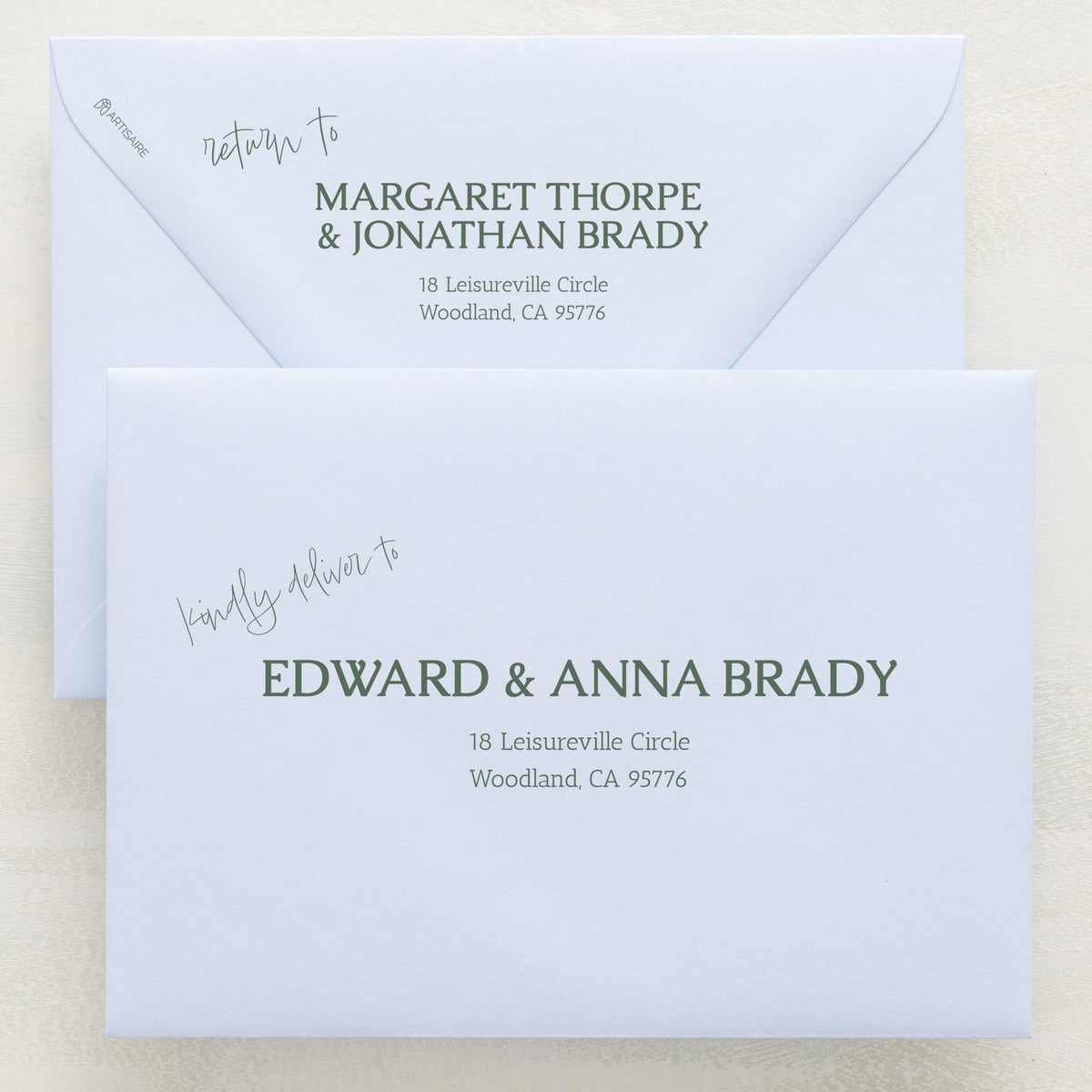 Dearest, Addressed Envelopes