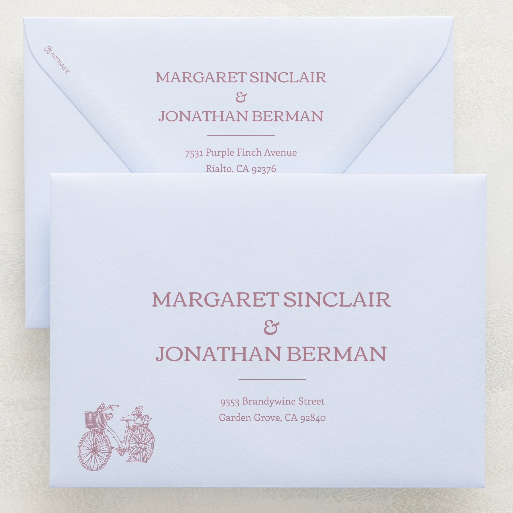 Generations Addressed Envelopes