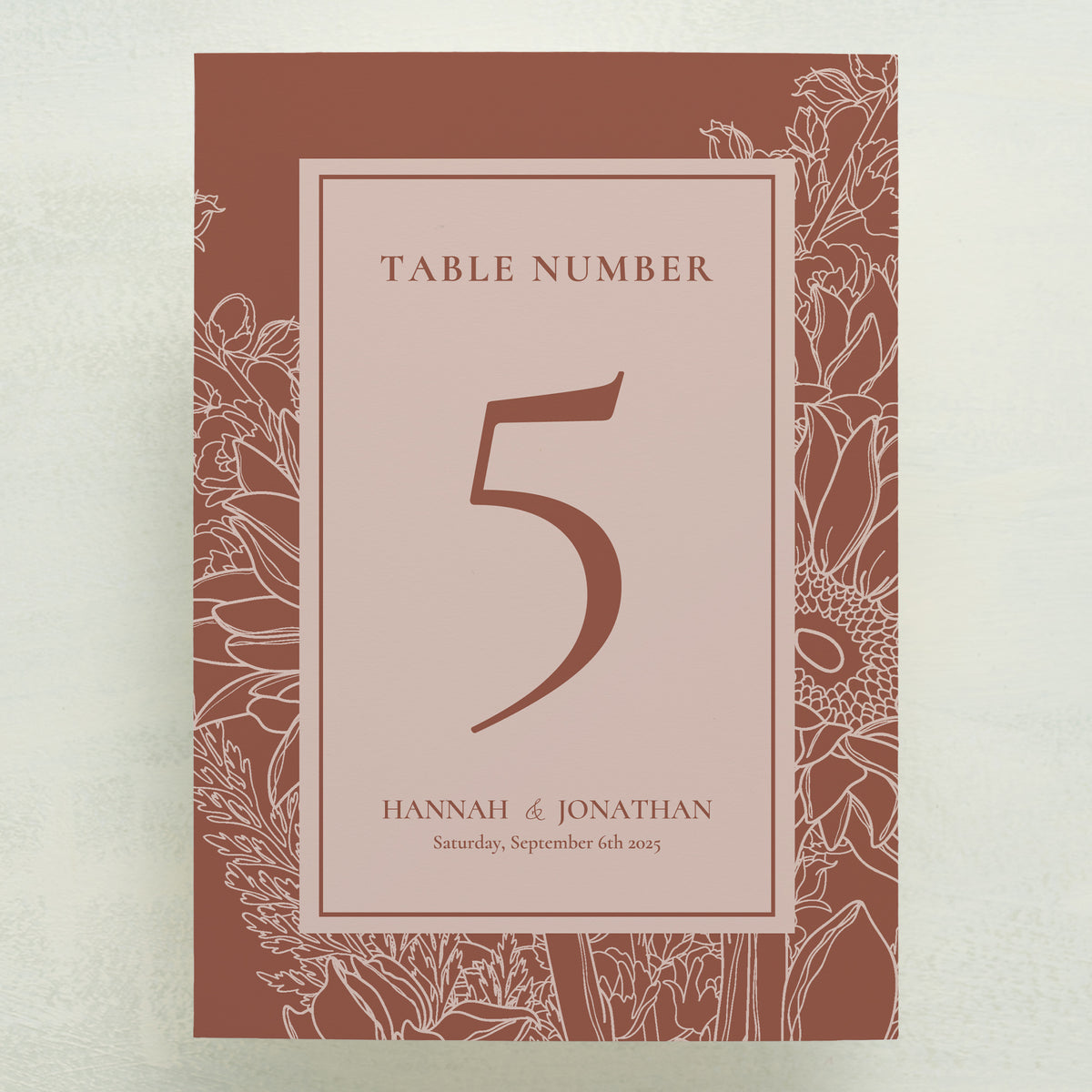 Midsummer Table Number