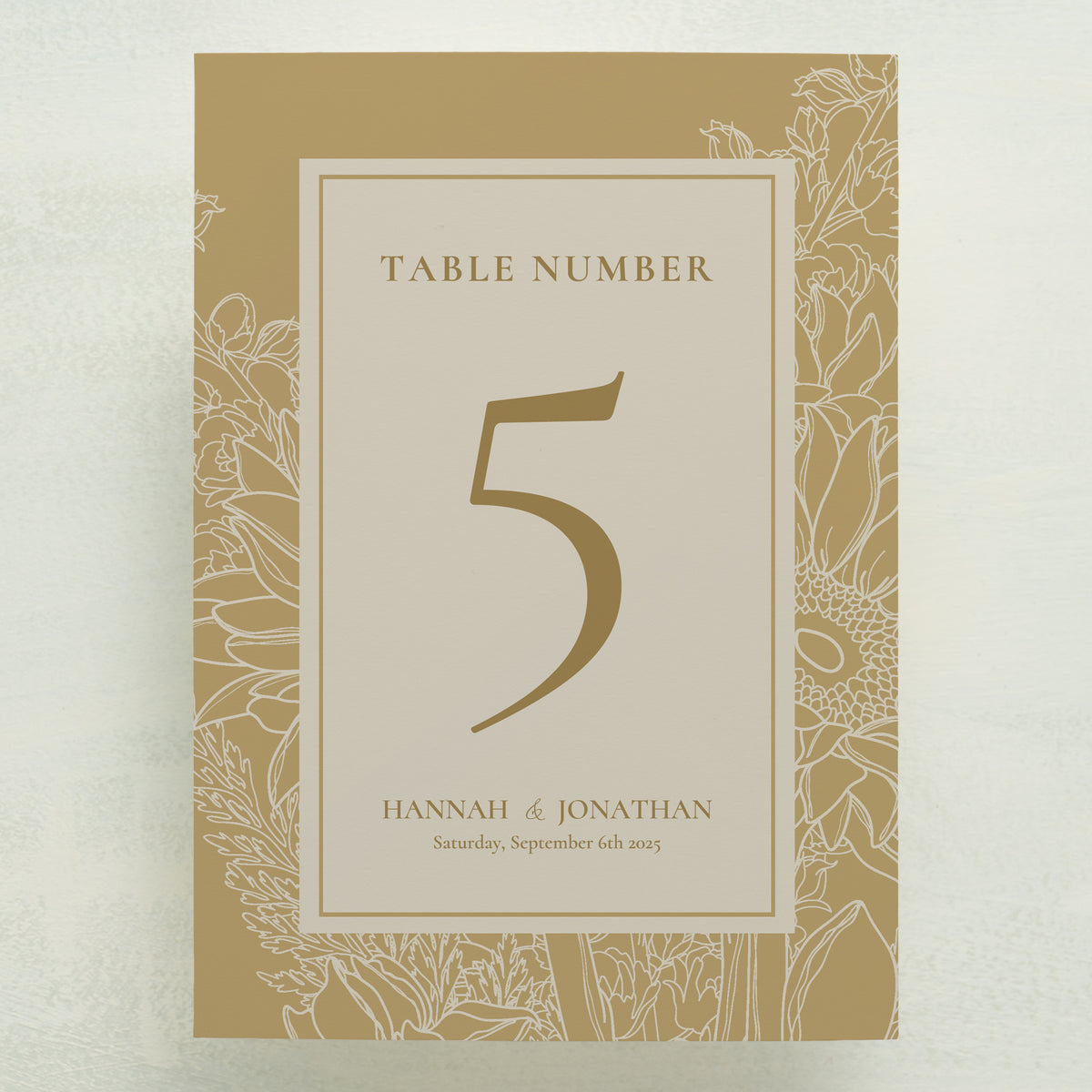 Midsummer Table Number
