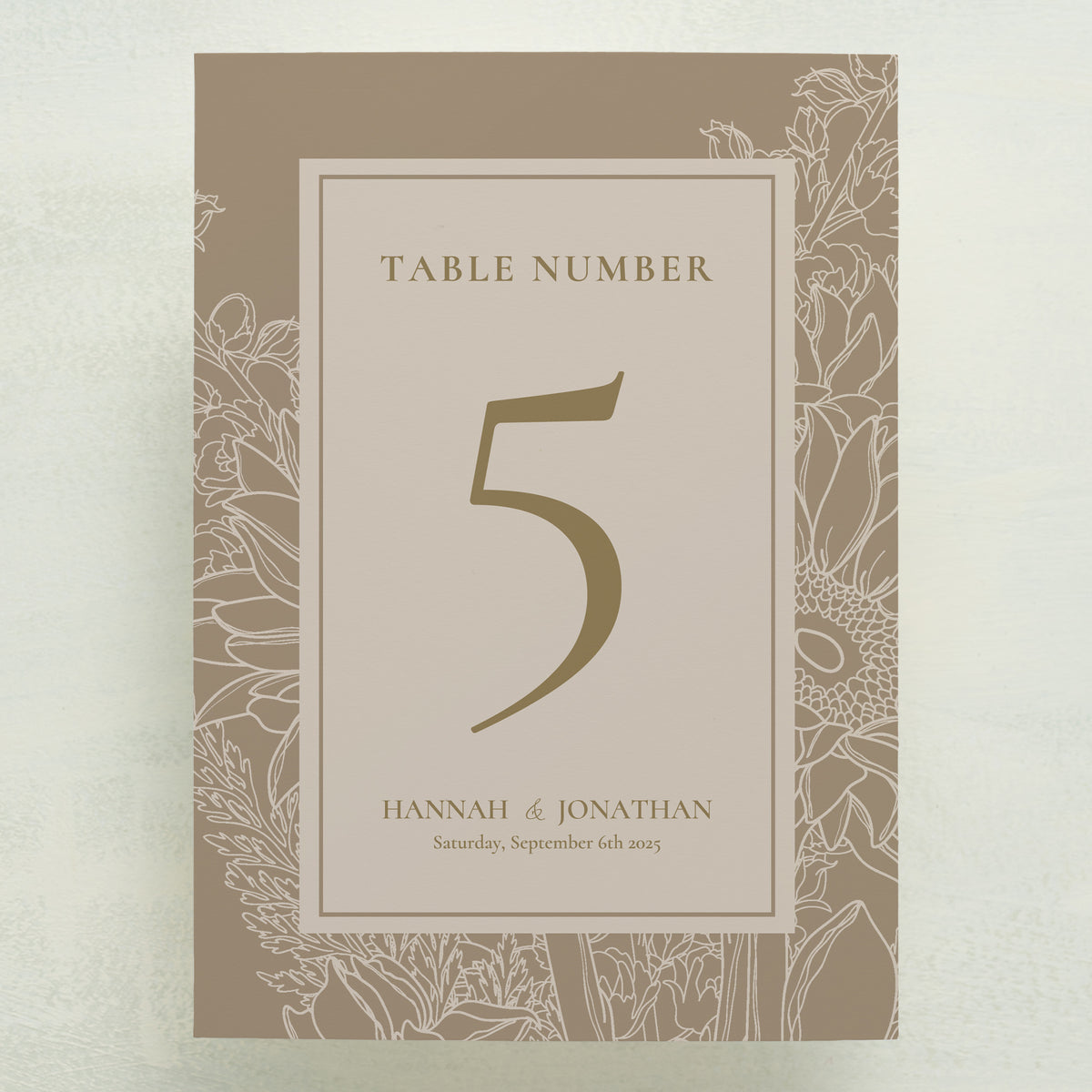 Midsummer Table Number