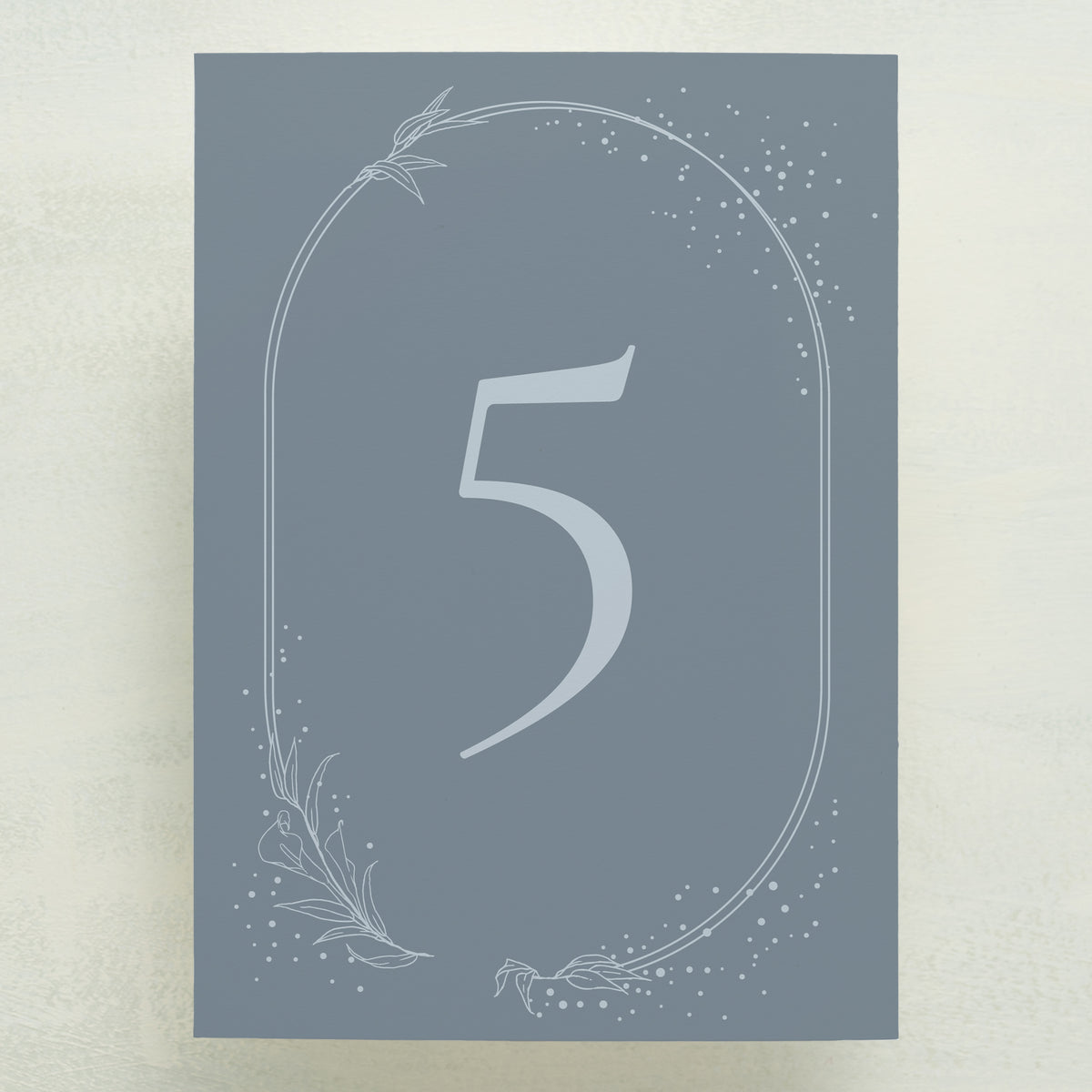 Full Bloom Table Number