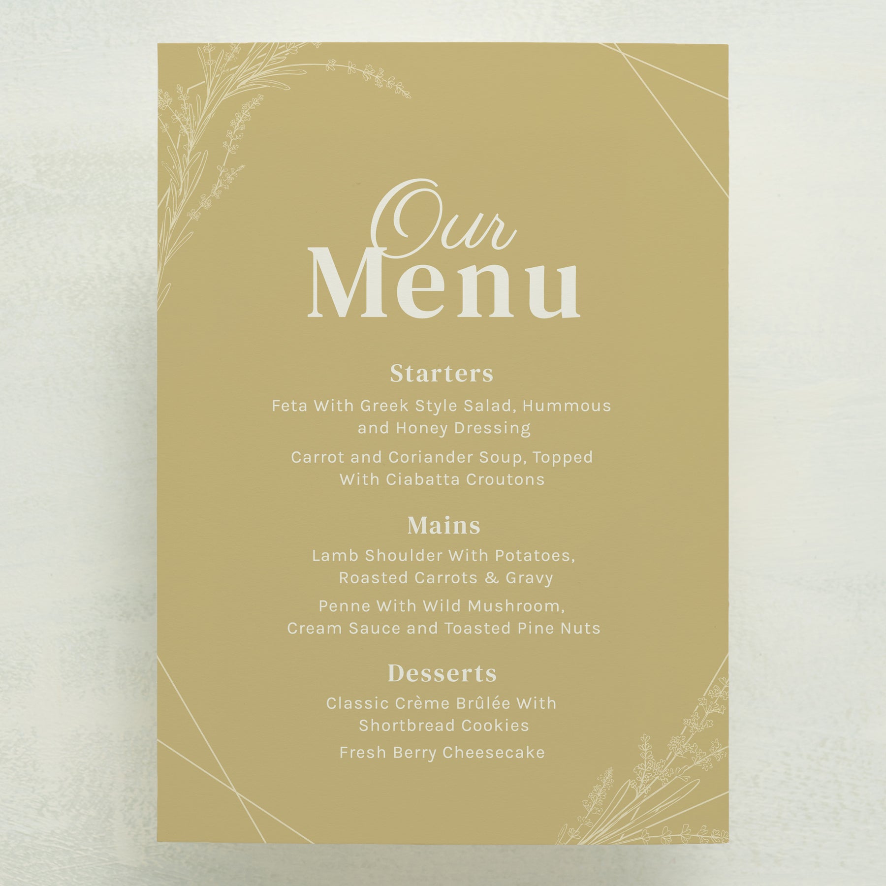 Boundless Menu
