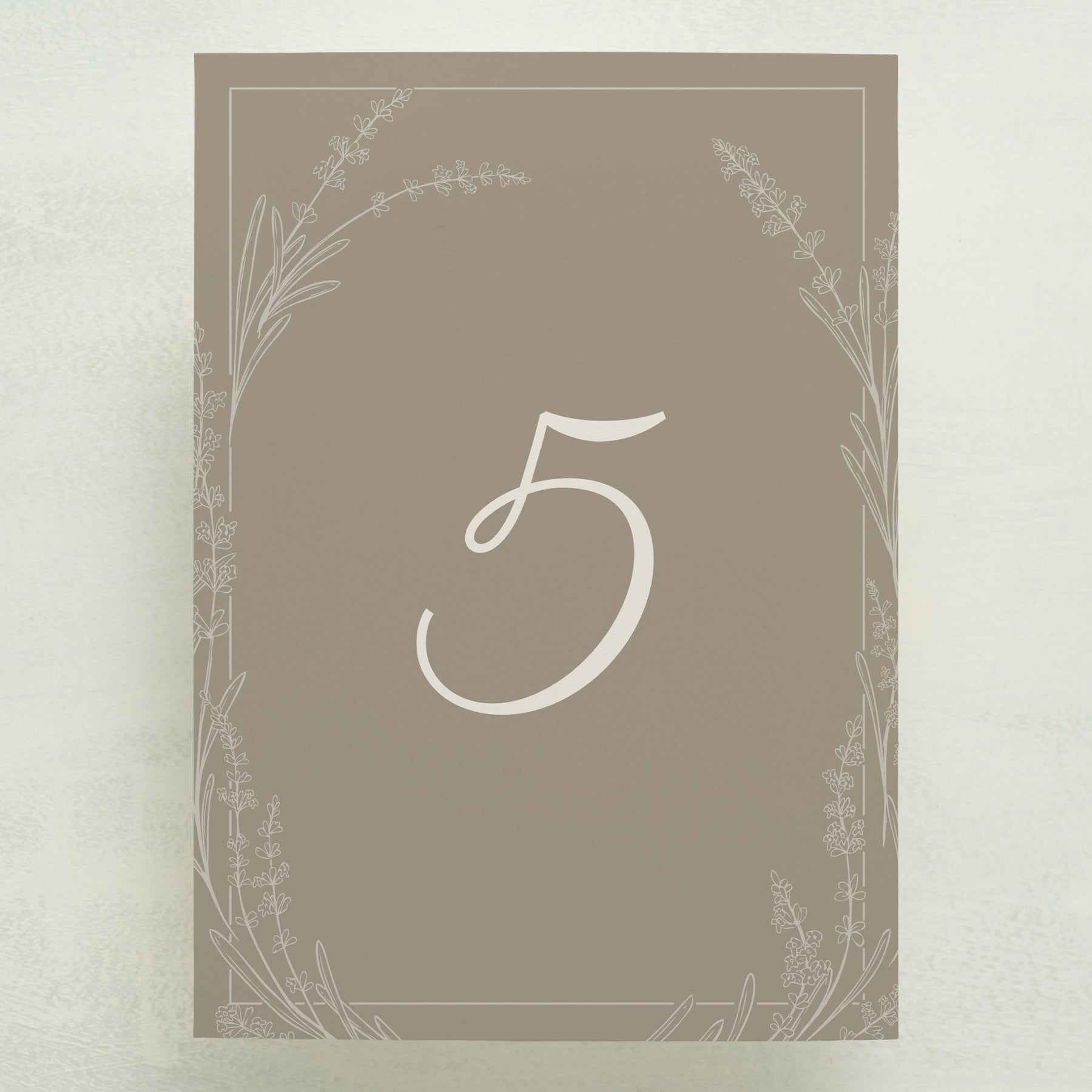 Boundless Table Number