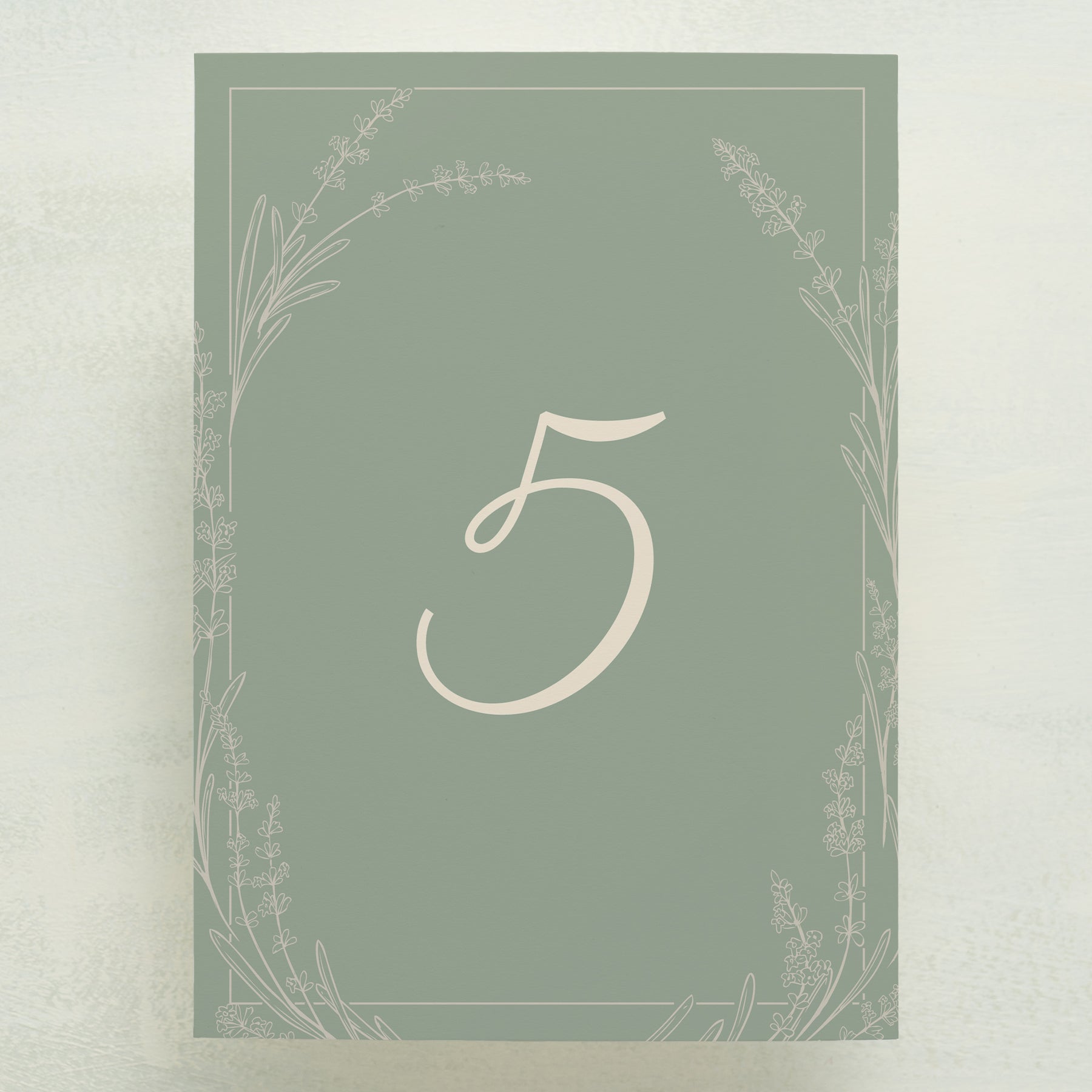 Boundless Table Number