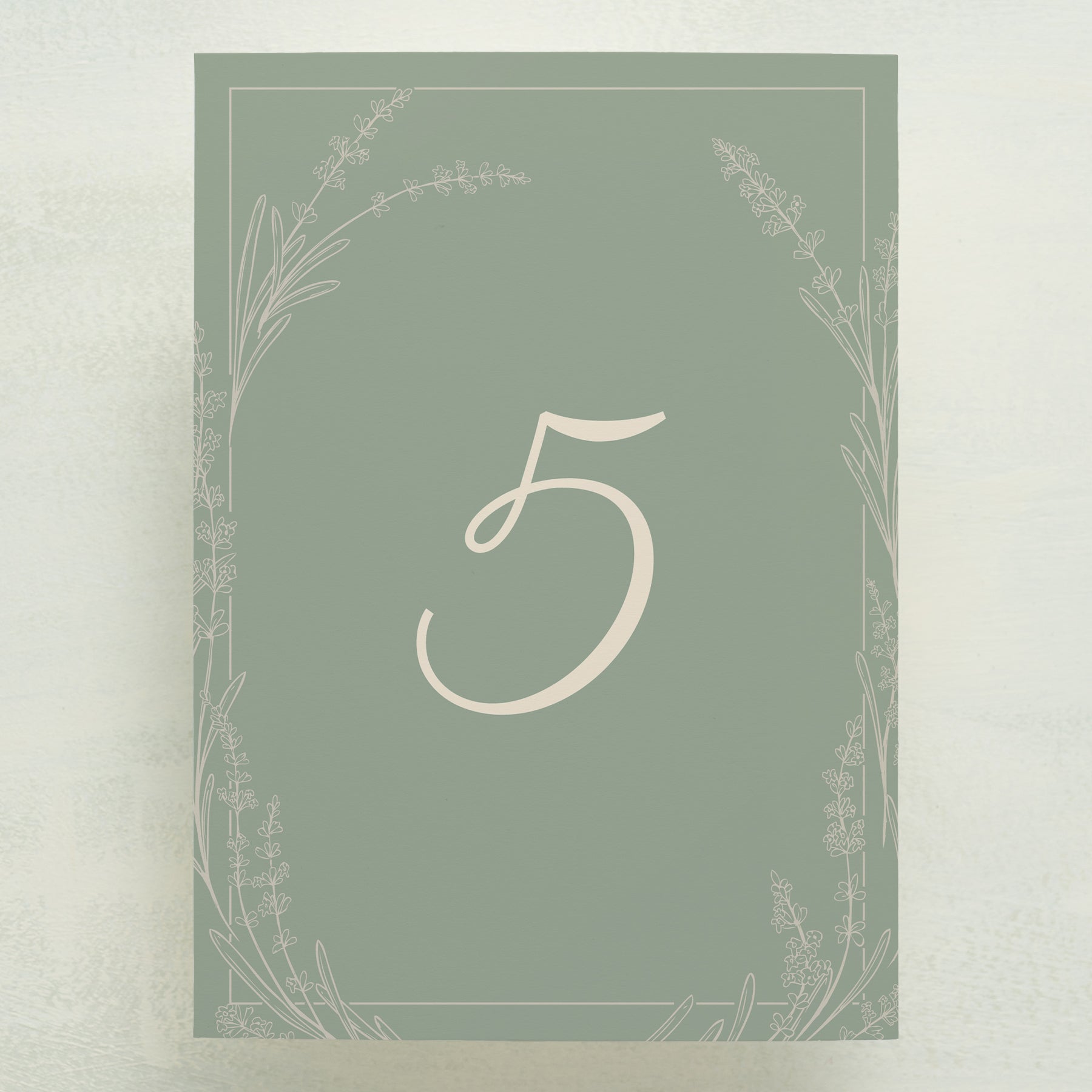 Boundless Table Number