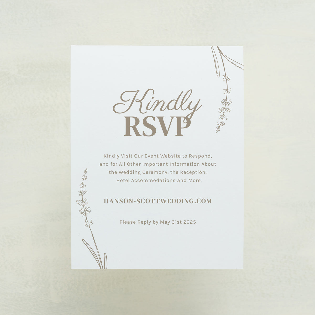 Boundless Digital RSVP Card