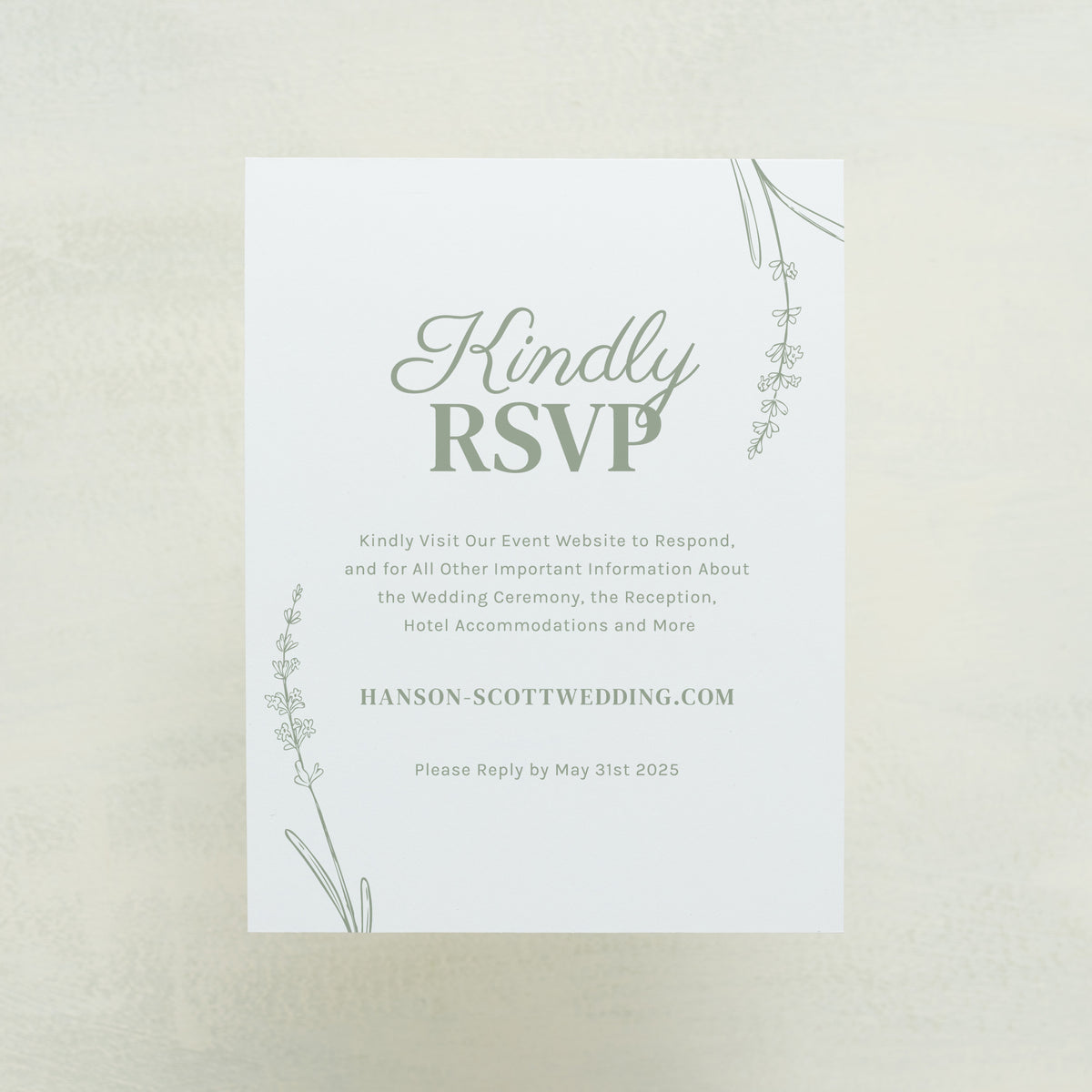 Boundless Digital RSVP Card
