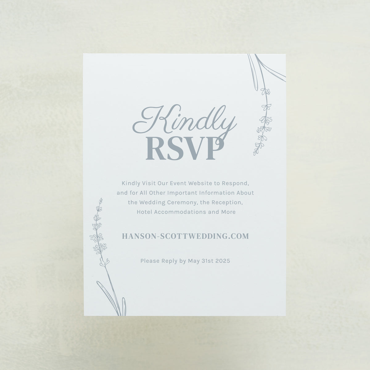 Boundless Digital RSVP Card
