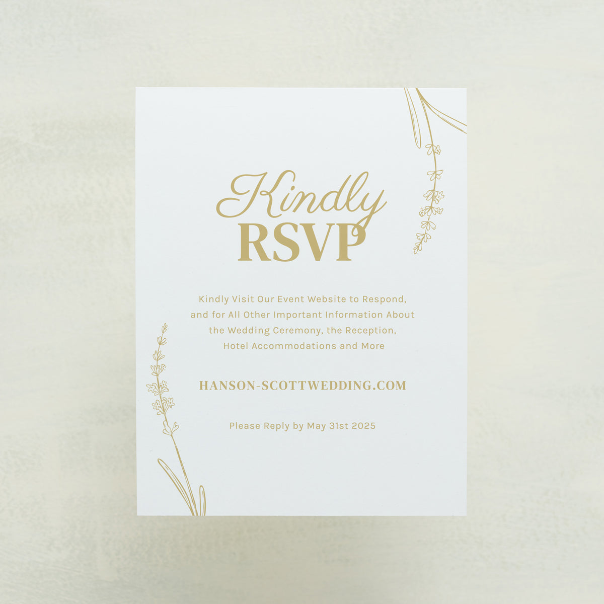 Boundless Digital RSVP Card