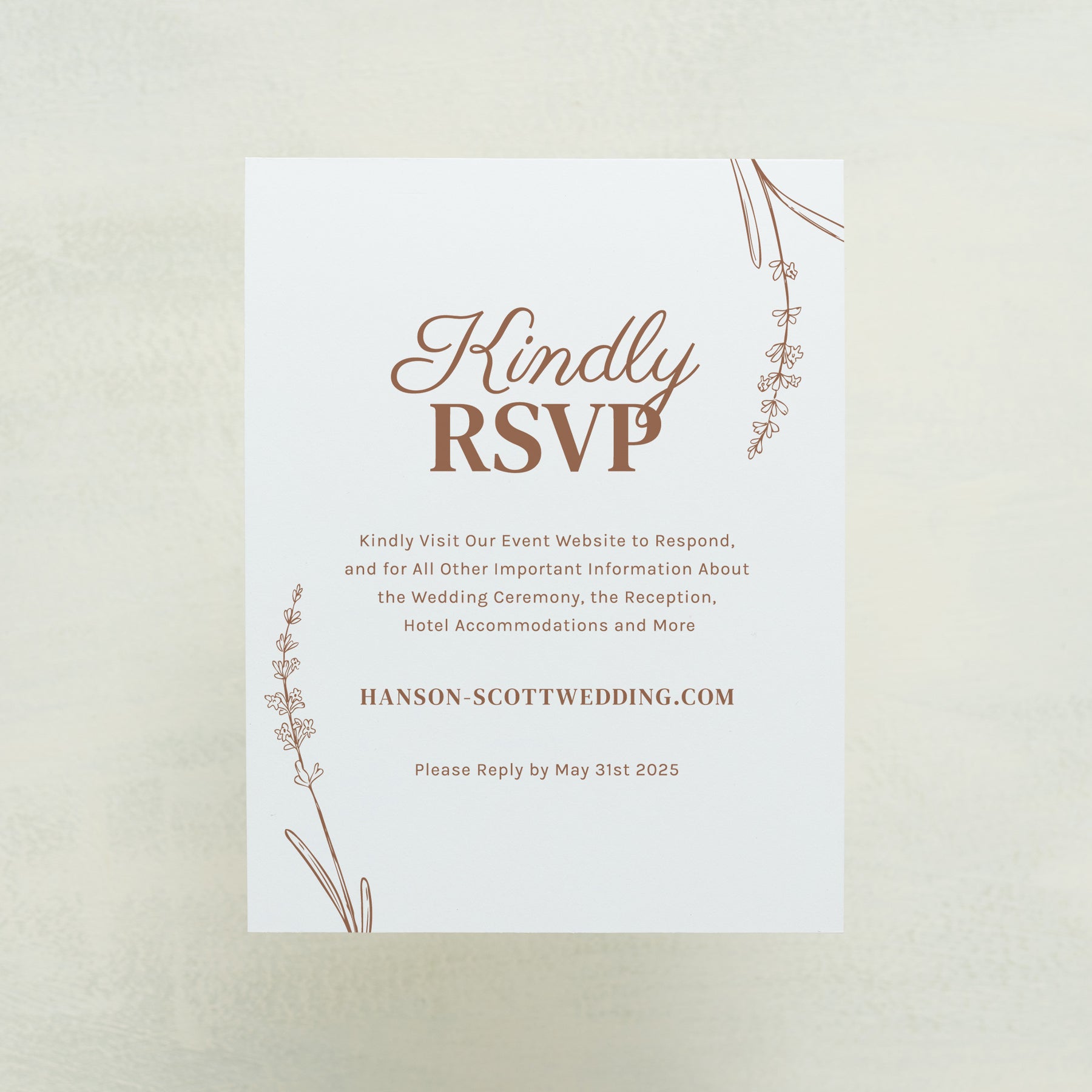 Boundless Digital RSVP Card