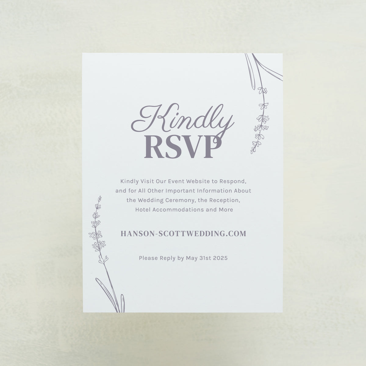 Boundless Digital RSVP Card