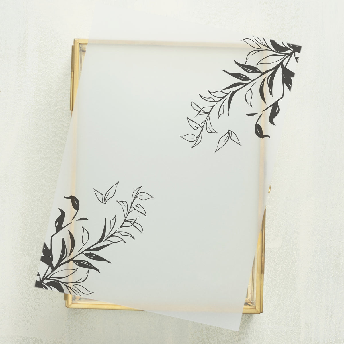 Monarch Vellum Overlay (10-pack)