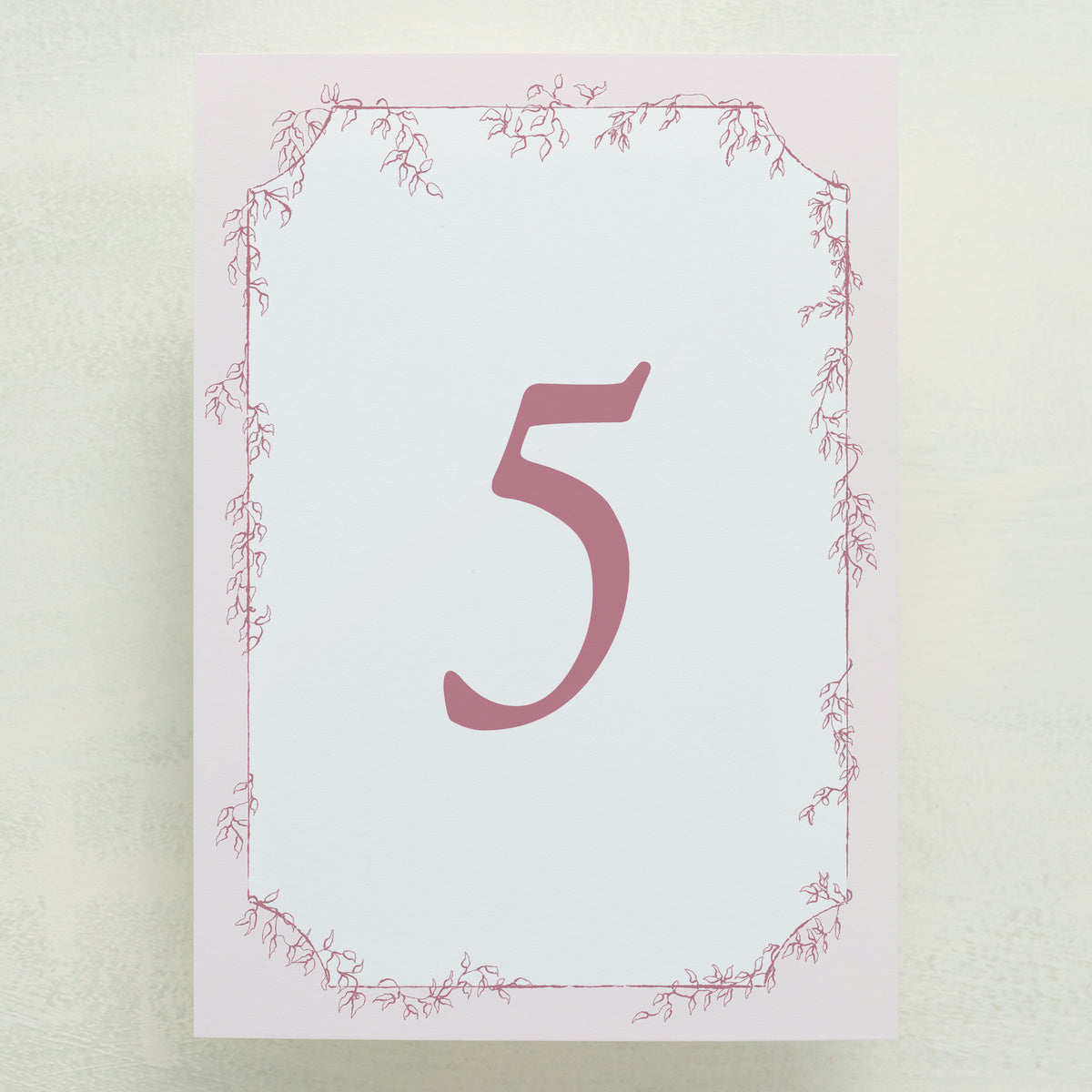 Promenade Table Number