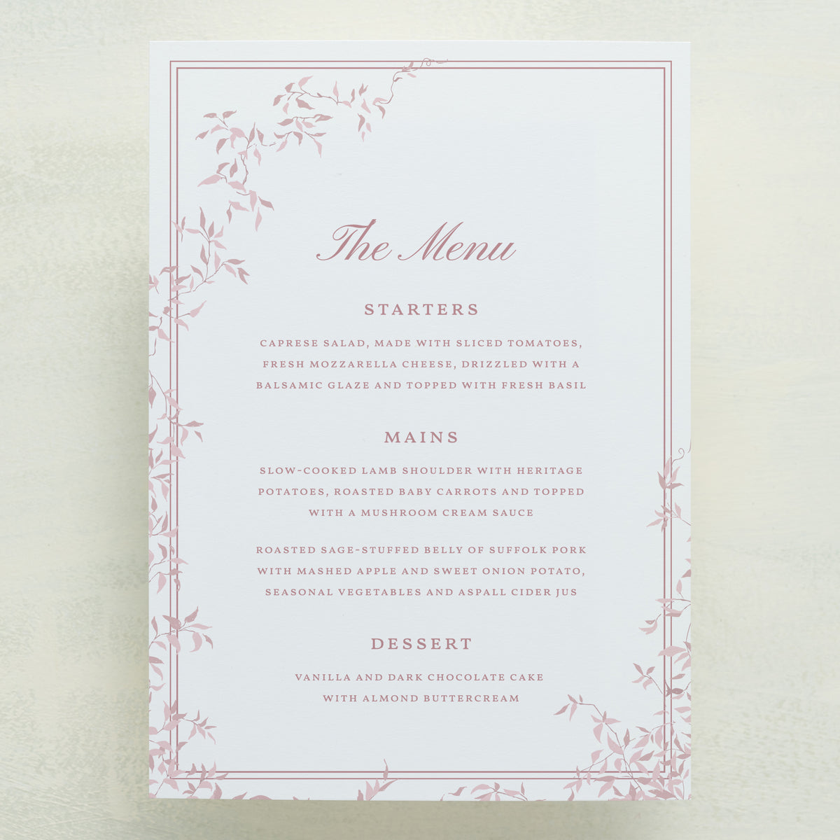 Enchantment Menu
