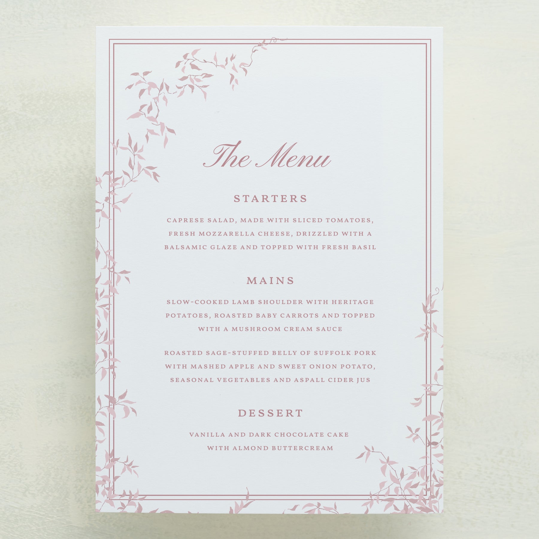 Enchantment Menu