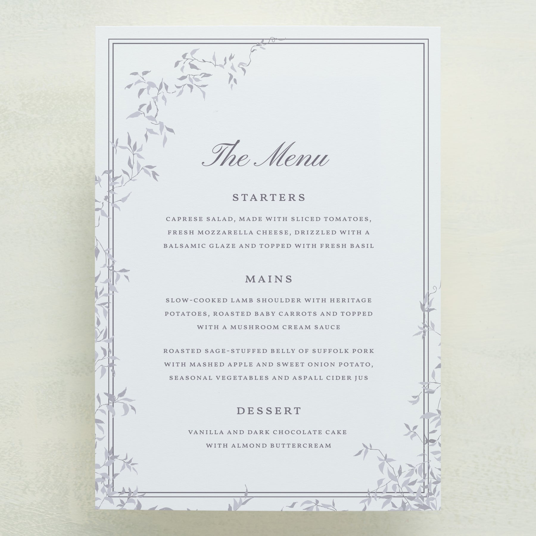 Enchantment Menu